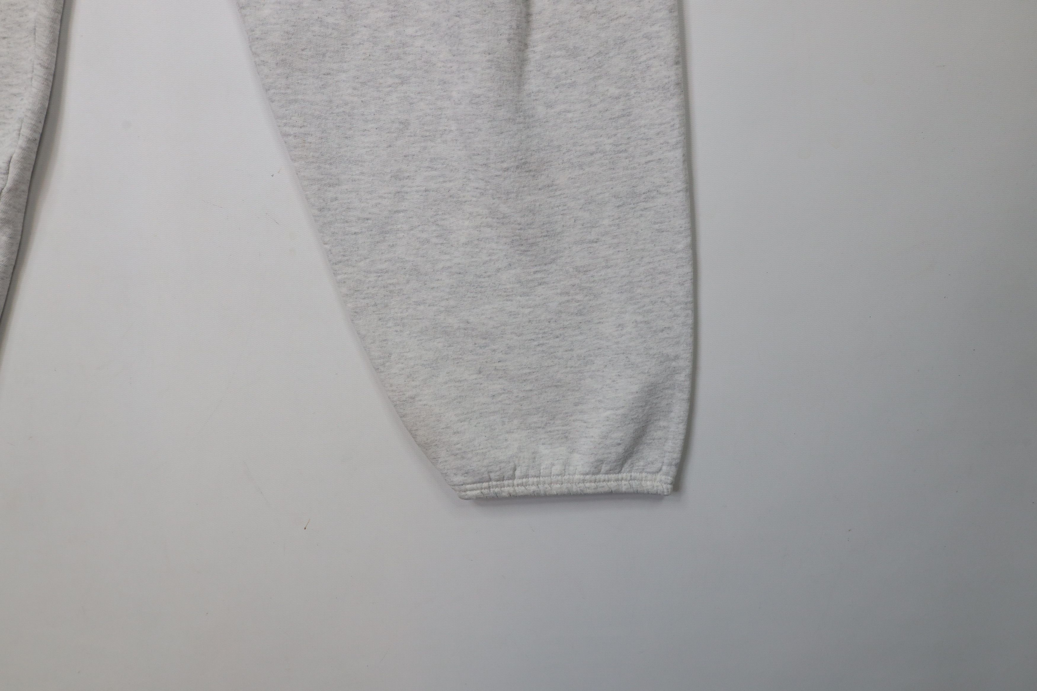 Vintage Vintage 90s Streetwaer Blank Cuffed Sweatpants Joggers Gray Size US 36 / EU 52 - 6 Thumbnail
