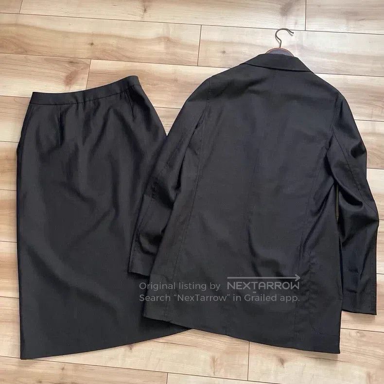 Hermes Hermes Wool and silk suit set Size XXS / US 00 / IT 34 - 2 Thumbnail