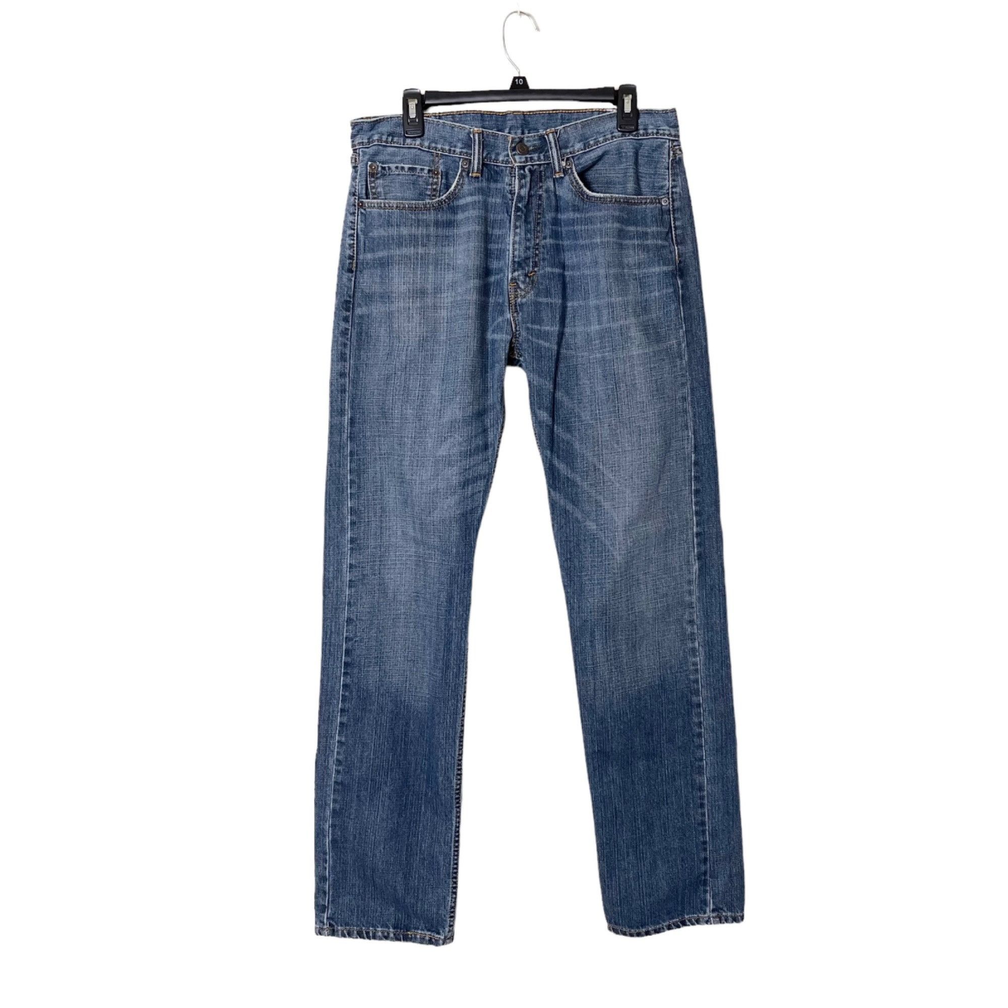 Levi's Levis 505 Size 34 x 34 Mens Regular Fit Straight Leg Medium ...