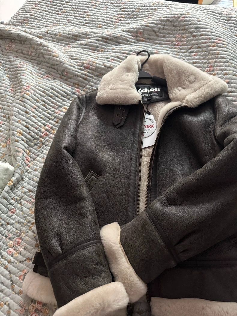 Schott Schott Fur one-piece coat Size US L / EU 52-54 / 3 - 2 Thumbnail