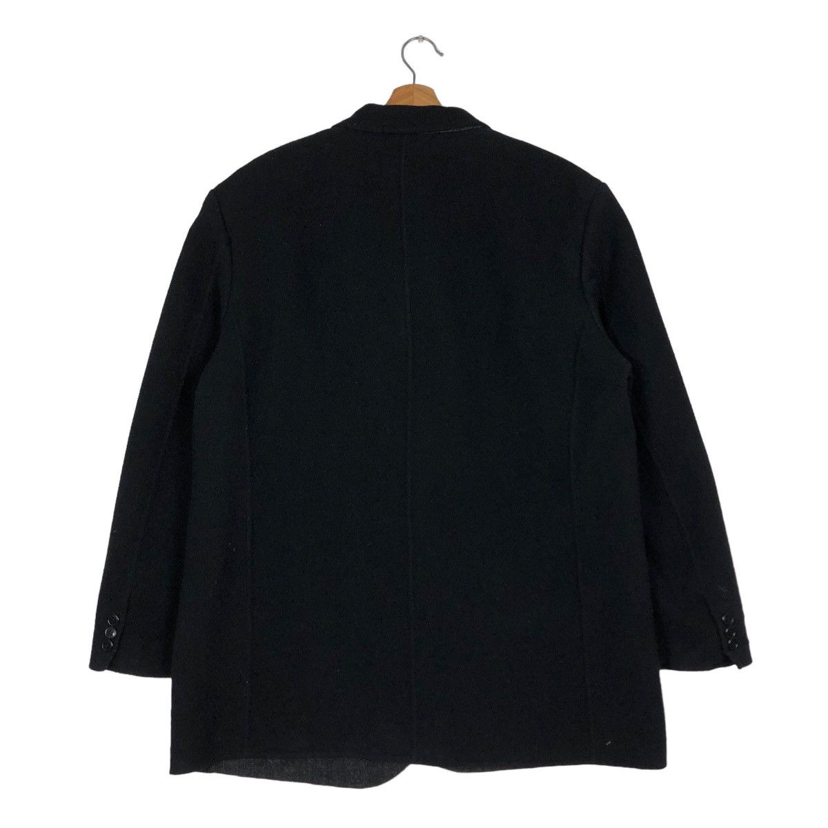 Japanese Brand 🔥Vintage Wool Chore Jacket Lanvin Classique Double Breast Size US M / EU 48-50 / 2 - 8 Thumbnail