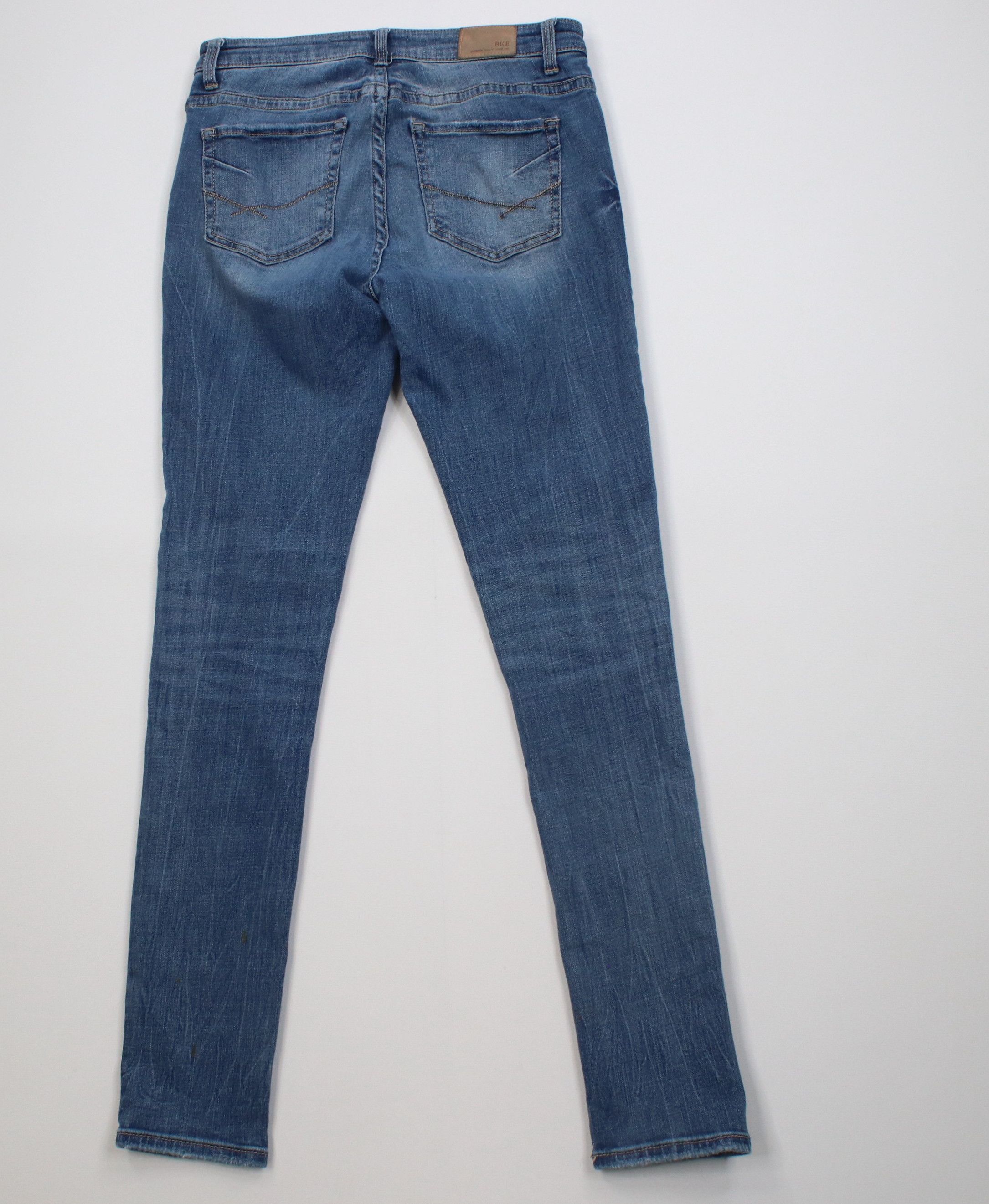 Vintage Buckle BKE Payton Mid Rise Skinny Leg Denim Jeans Size 27" / US 4 / IT 40 - 12 Thumbnail