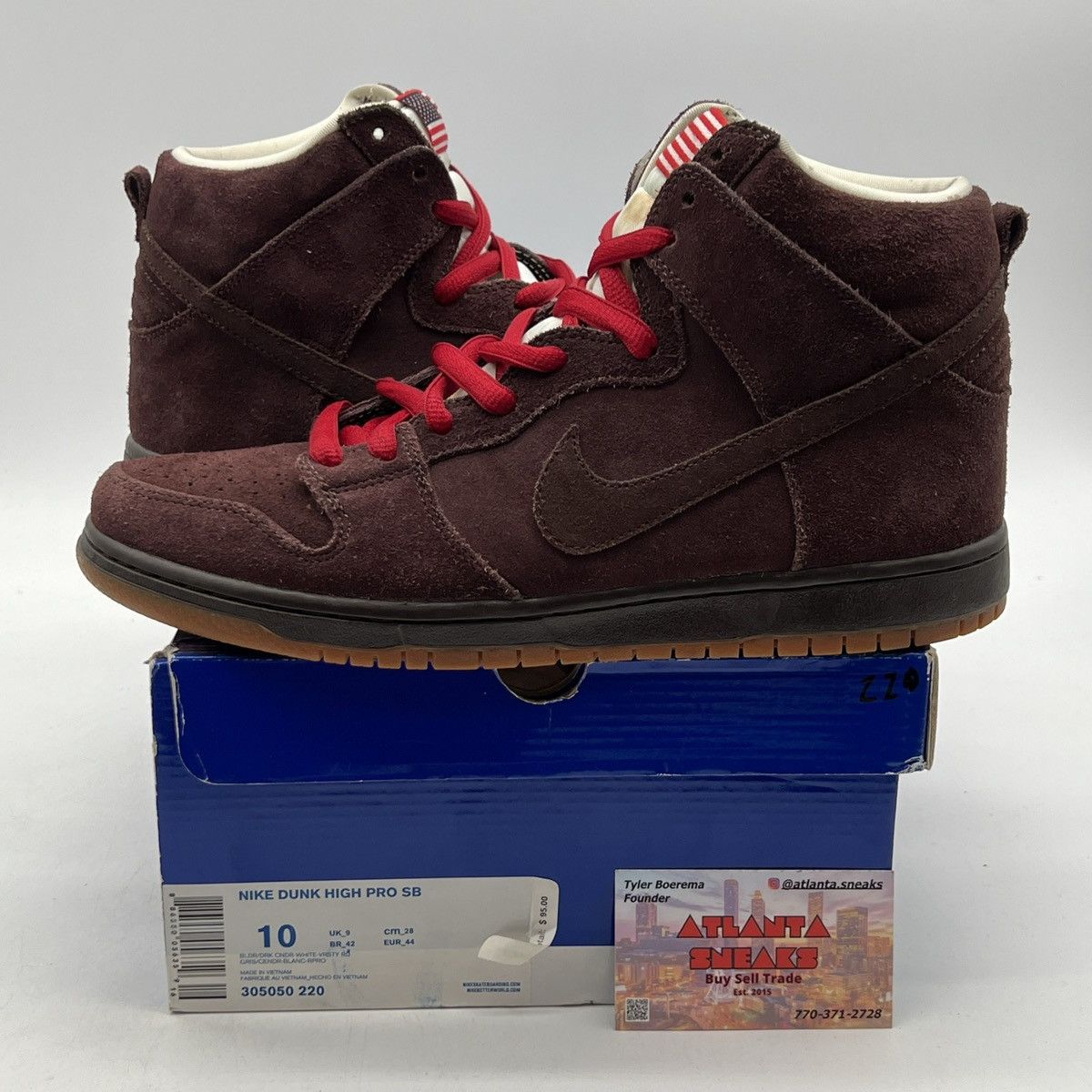 Nike Nike dunk high Budweiser Size US 10 / EU 43 - 1 Thumbnail