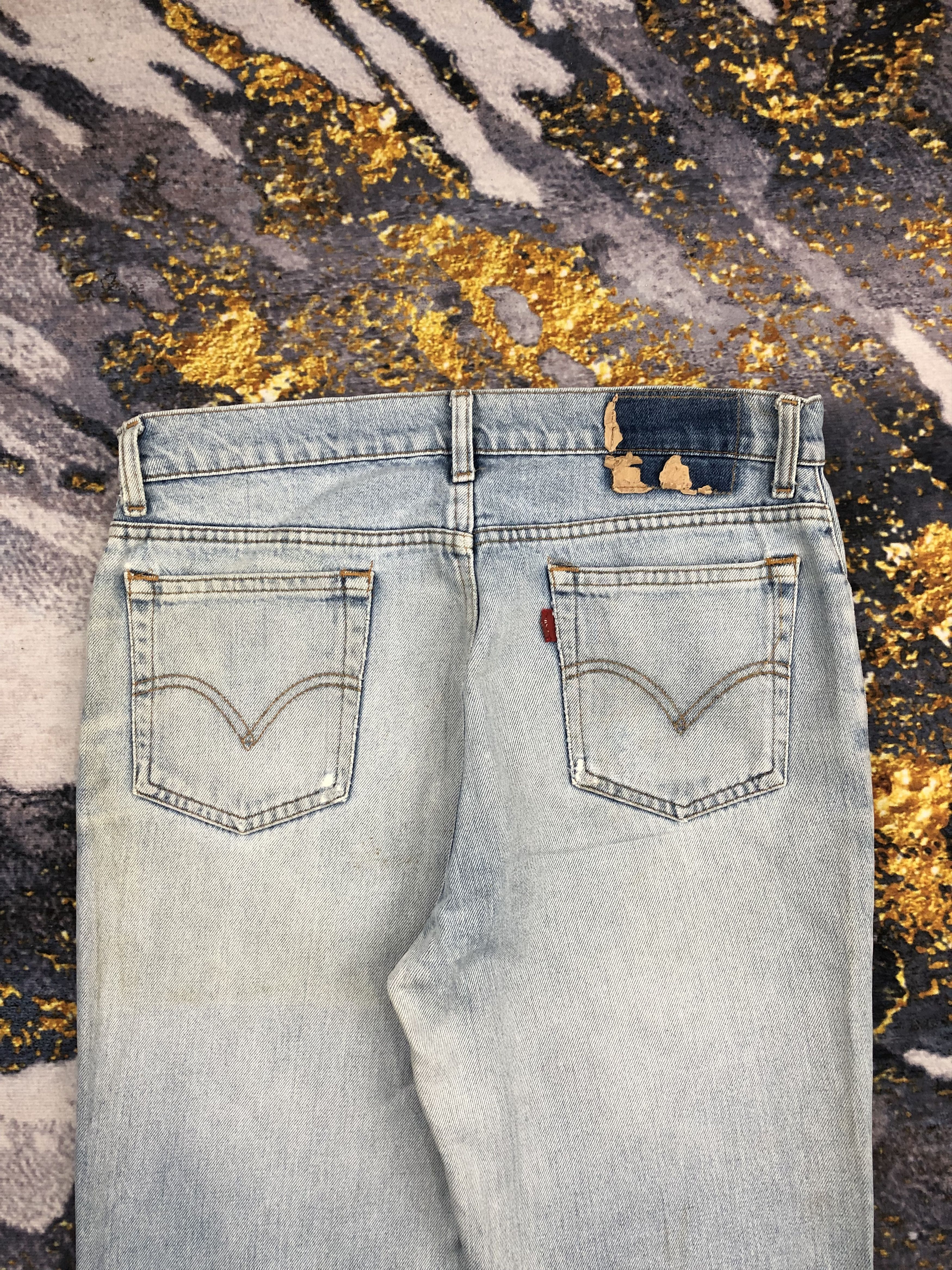 Levi's Vintage Levis 505 Light Blue Jeans DPP0163 Size US 31 - 4 Thumbnail