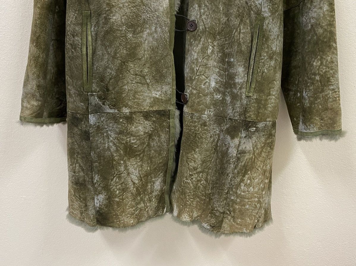 Vintage Vintage Leather Fur Rabbit Jacket Size L / US 10 / IT 46 - 6 Thumbnail