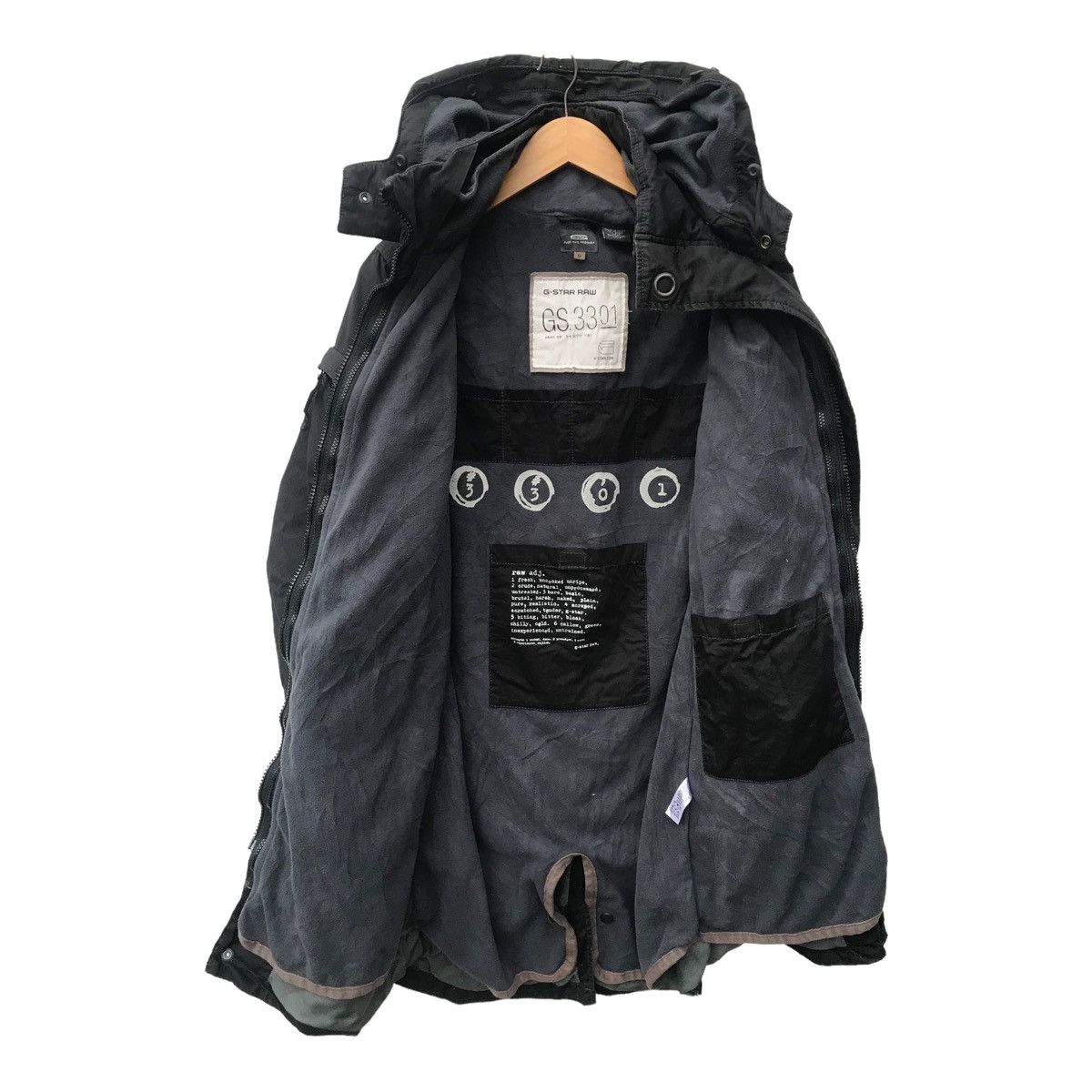G-Star G Star Raw 3301 Women Parka Fishtail Rank Coat Size S / US 4 / IT 40 - 2 Thumbnail