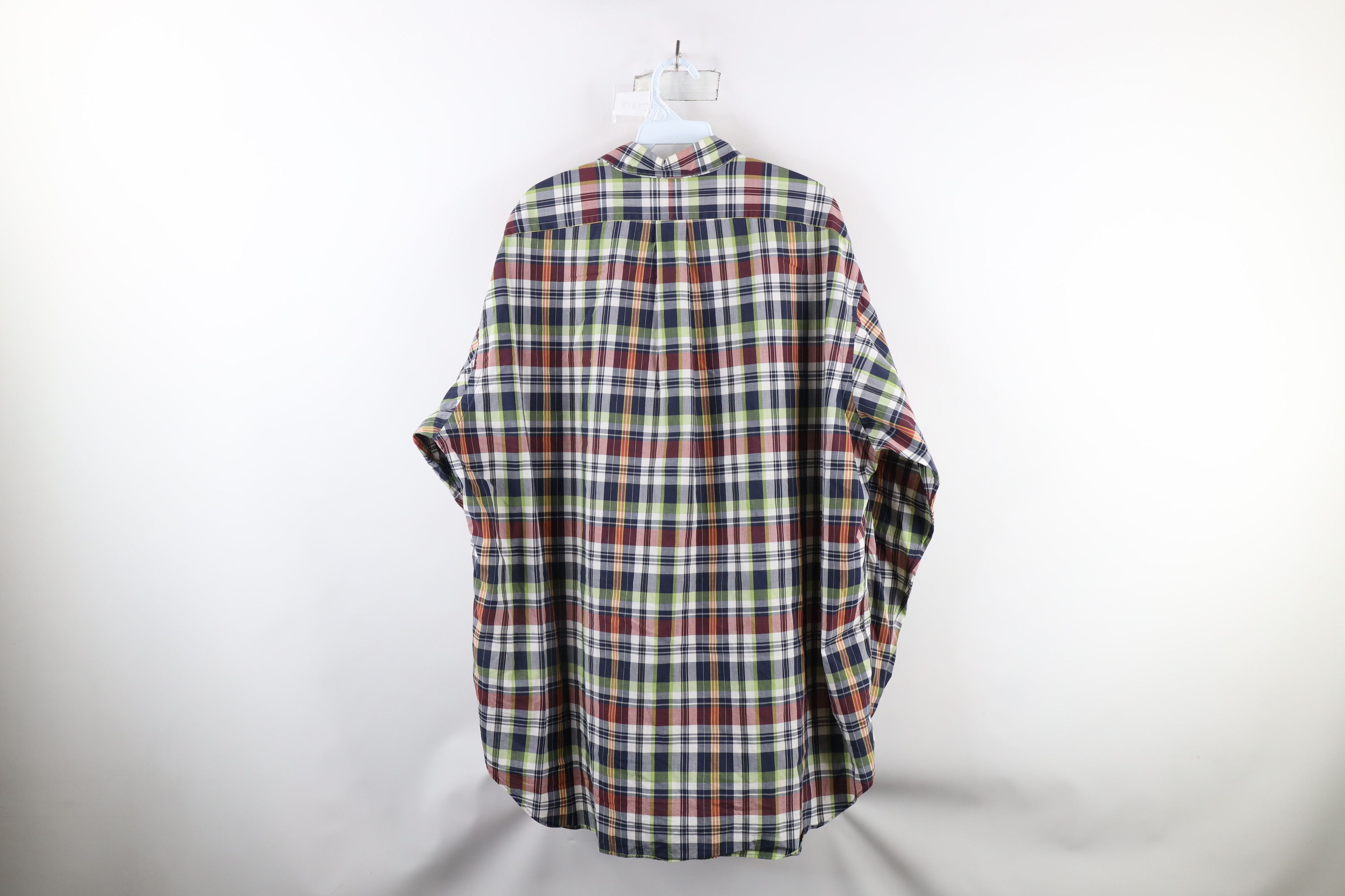 Ralph Lauren × Vintage Vintage 90s Ralph Lauren Plaid Collared Button Down Shirt Size US XL / EU 56 / 4 - 13 Thumbnail