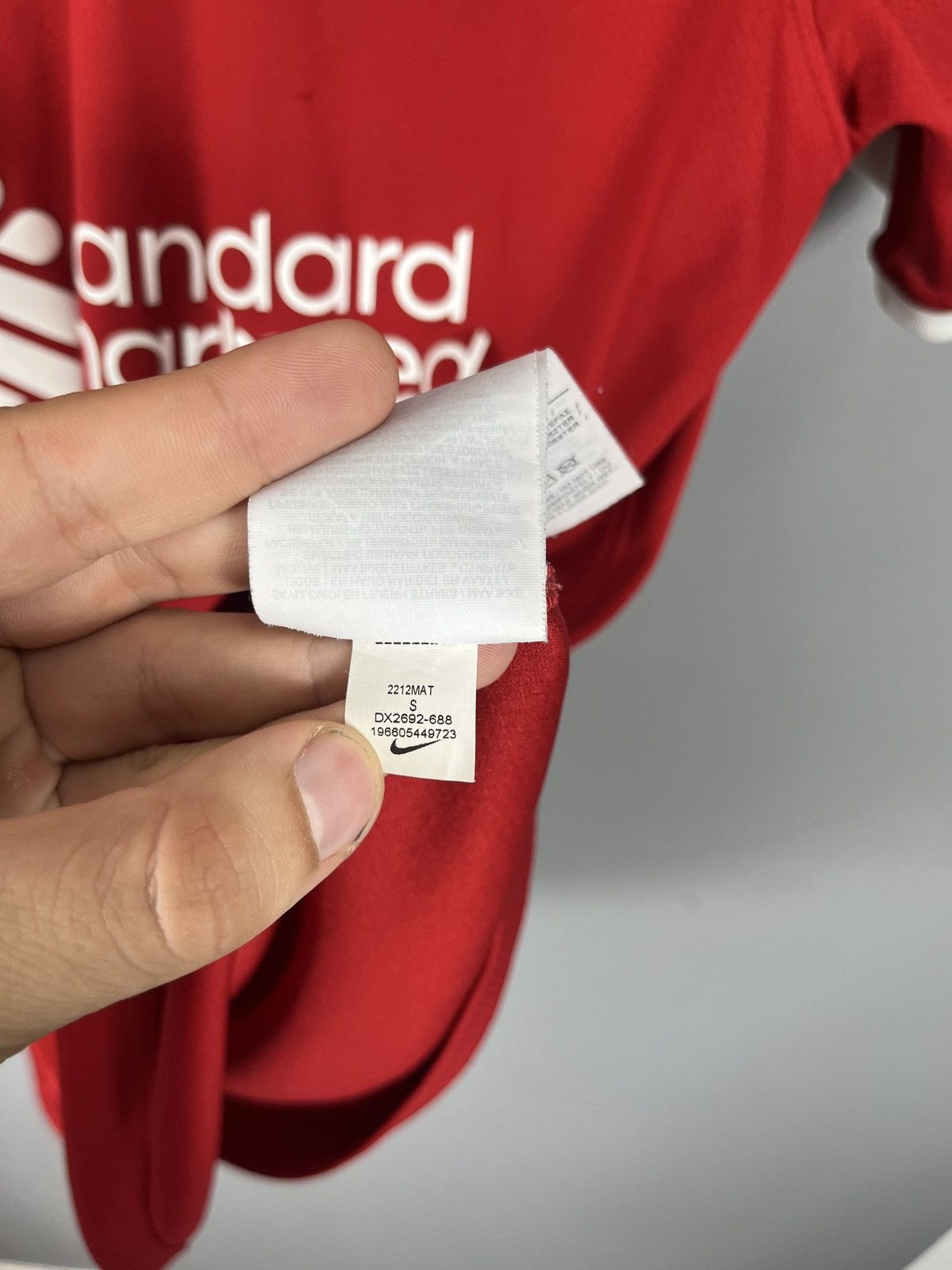 Nike Liverpool FC Nike 2022/23 Home Football Shirt Soccer Jersey Size US S / EU 44-46 / 1 - 8 Thumbnail