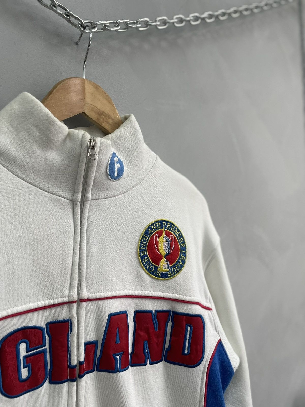 Chelsea Soccer Vintage blokecore England cup zip sweatshirt hoodie y2k Size US M / EU 48-50 / 2 - 3 Thumbnail