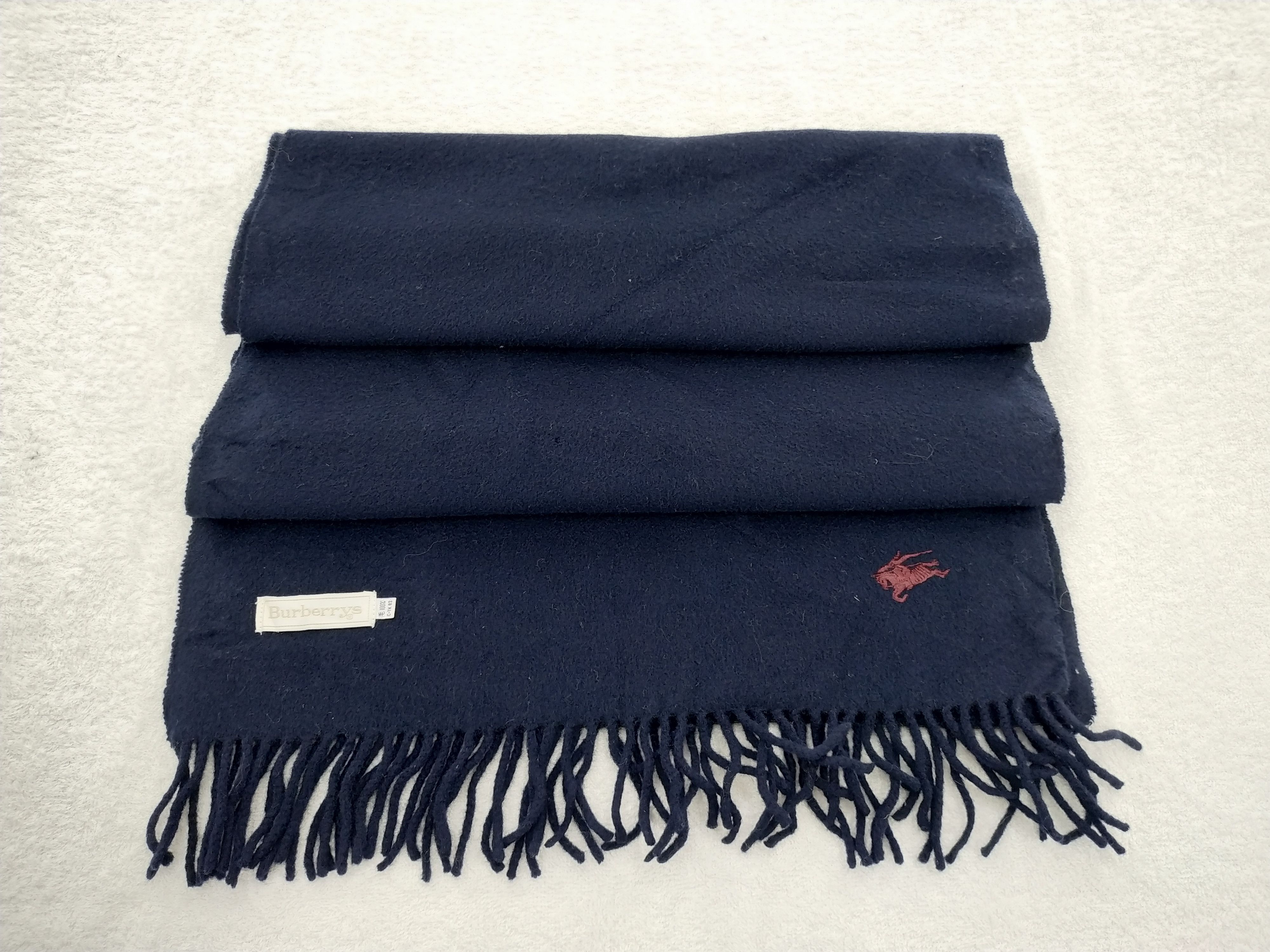 Burberry Vintage Burberry Wool Scarf/Muffler/Neckwear MF013 Size ONE SIZE - 2 Thumbnail
