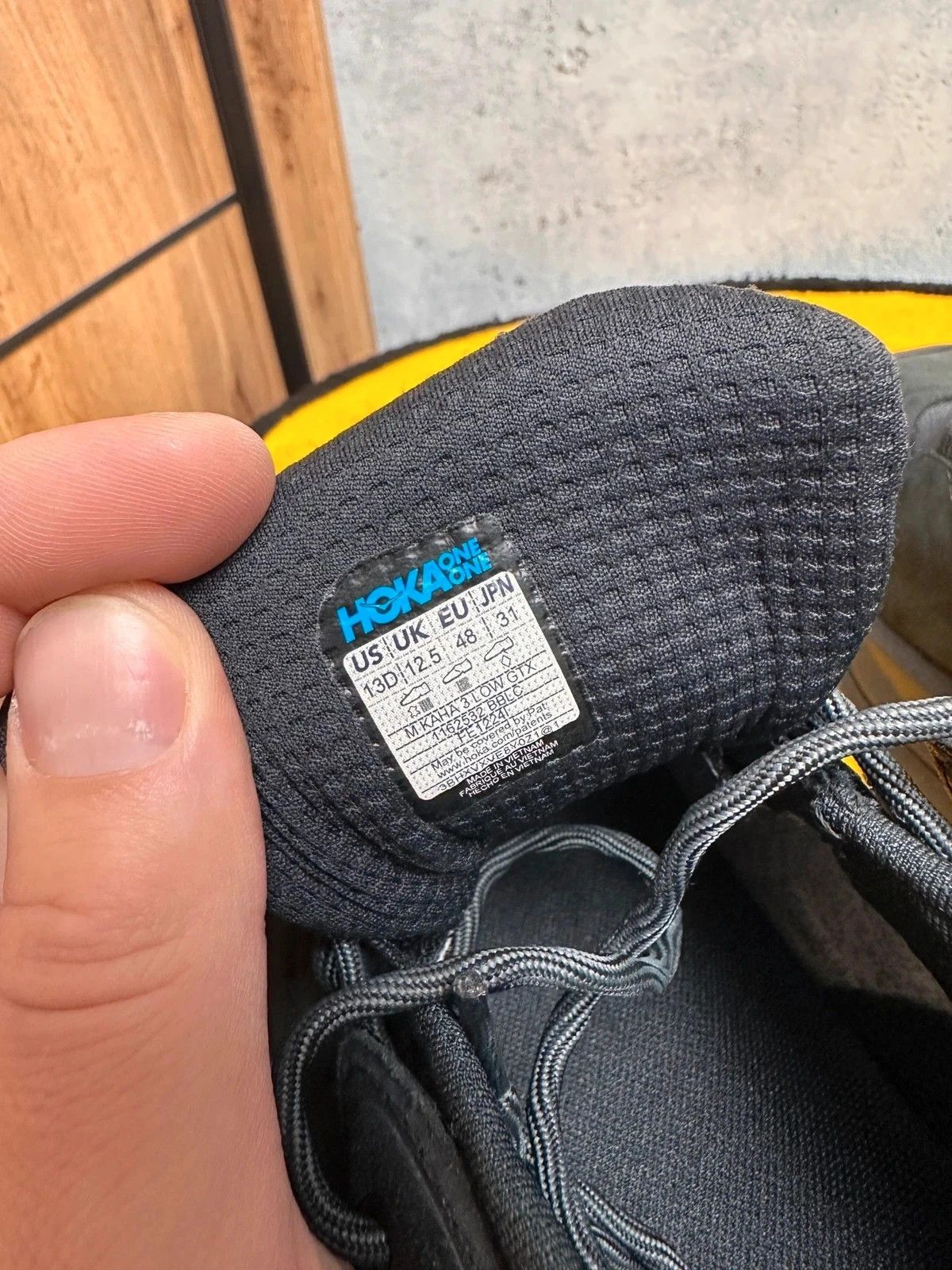 Hoka Hoka Kaha 3 Low GTX shoes gore Tex sneakers black US13 Size US 13 / EU 46 - 7 Thumbnail
