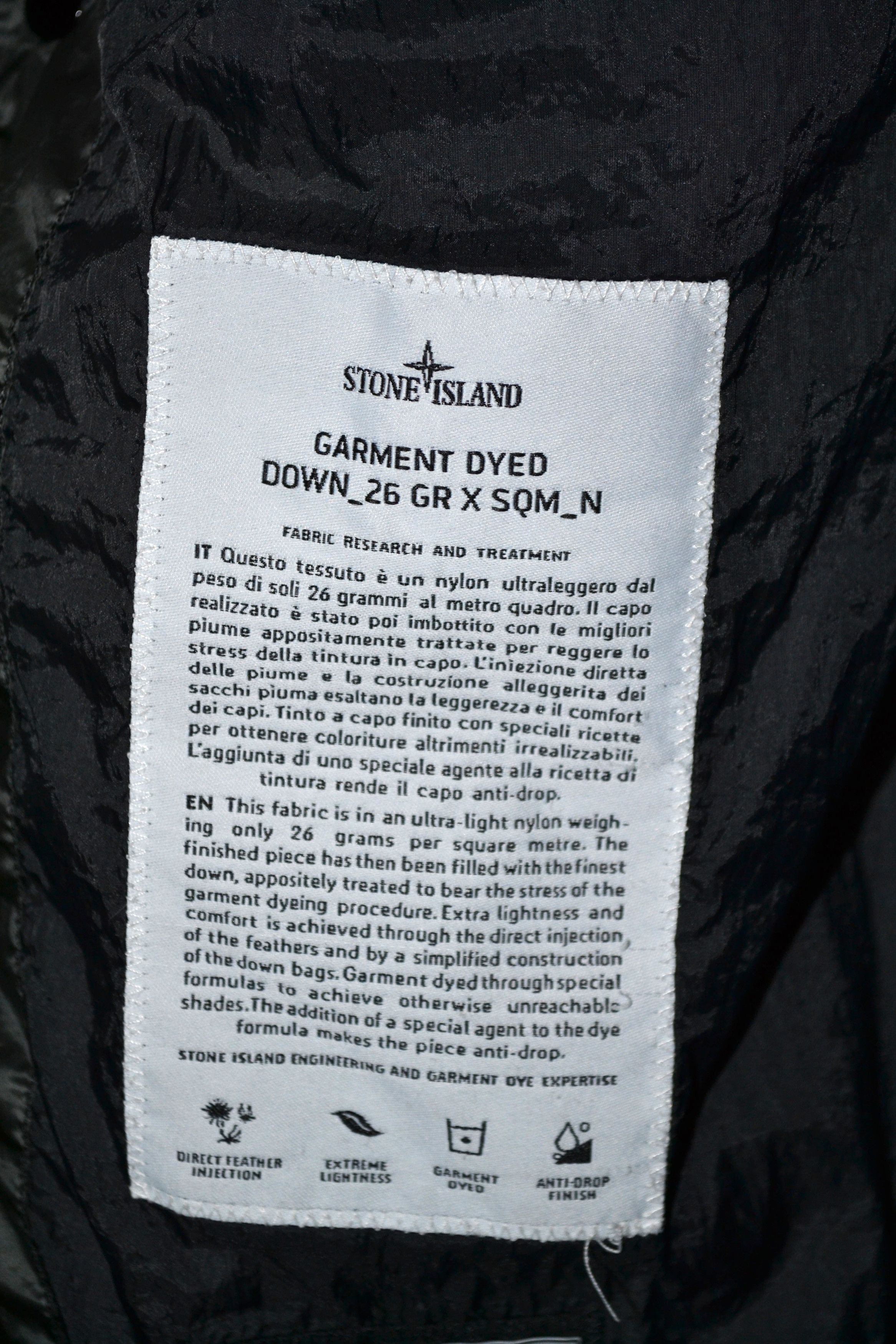 Stone Island Stone Island Garment Dyed Down Jacket Size US L / EU 52-54 / 3 - 17 Thumbnail