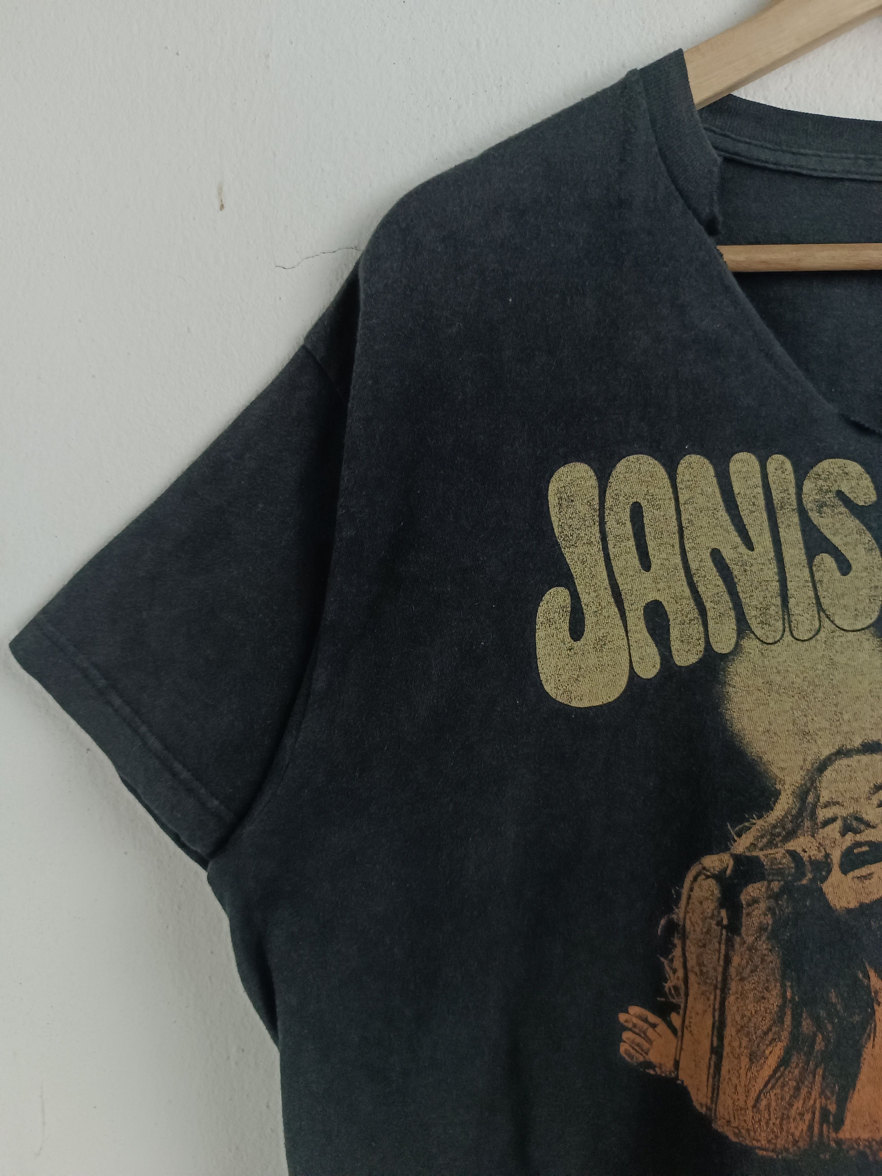Band Tees THRASHED FADED VINTAGE Y2K JANIS JOPLIN TEE morrison hendrix Size US L / EU 52-54 / 3 - 5 Thumbnail