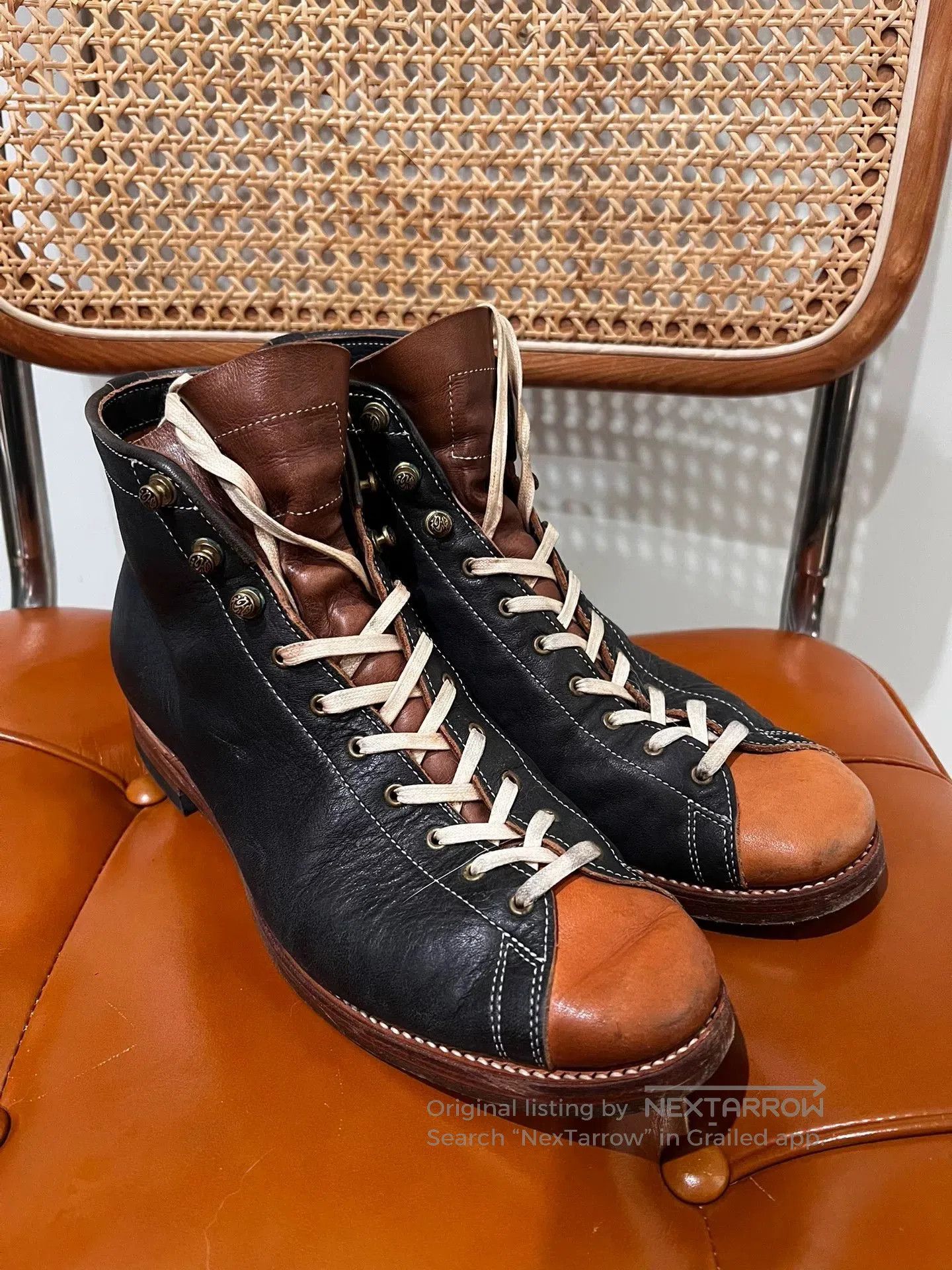 Rolling Dub Trio Tenjin Works x Rolling Dub Trio Boxing Boots. Size US 7.5 / EU 40-41 - 2 Thumbnail