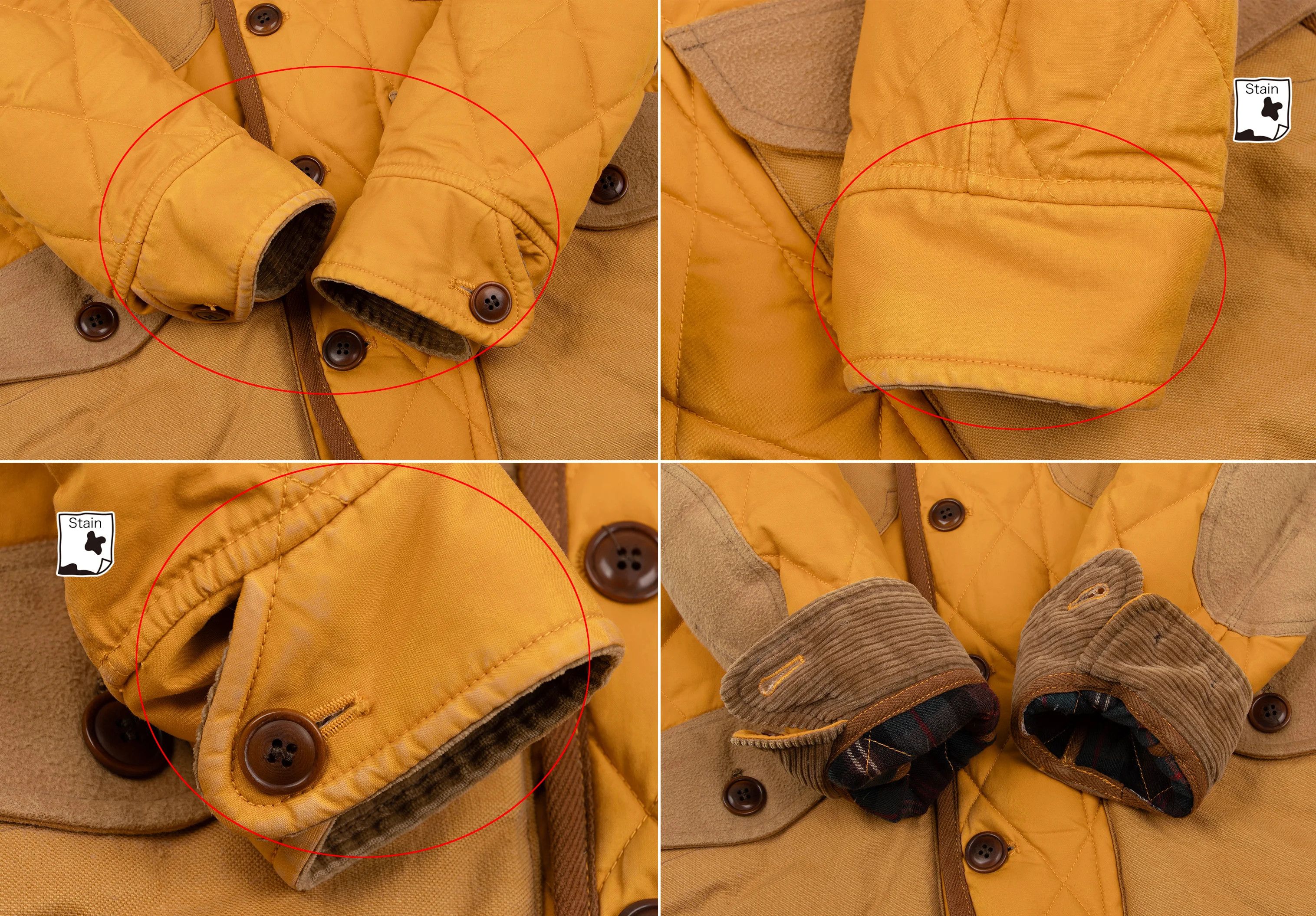 Junya Watanabe Quilted Down Hooded Jacket in Orange Brown XS Size US XS / EU 42 / 0 - 6 Thumbnail