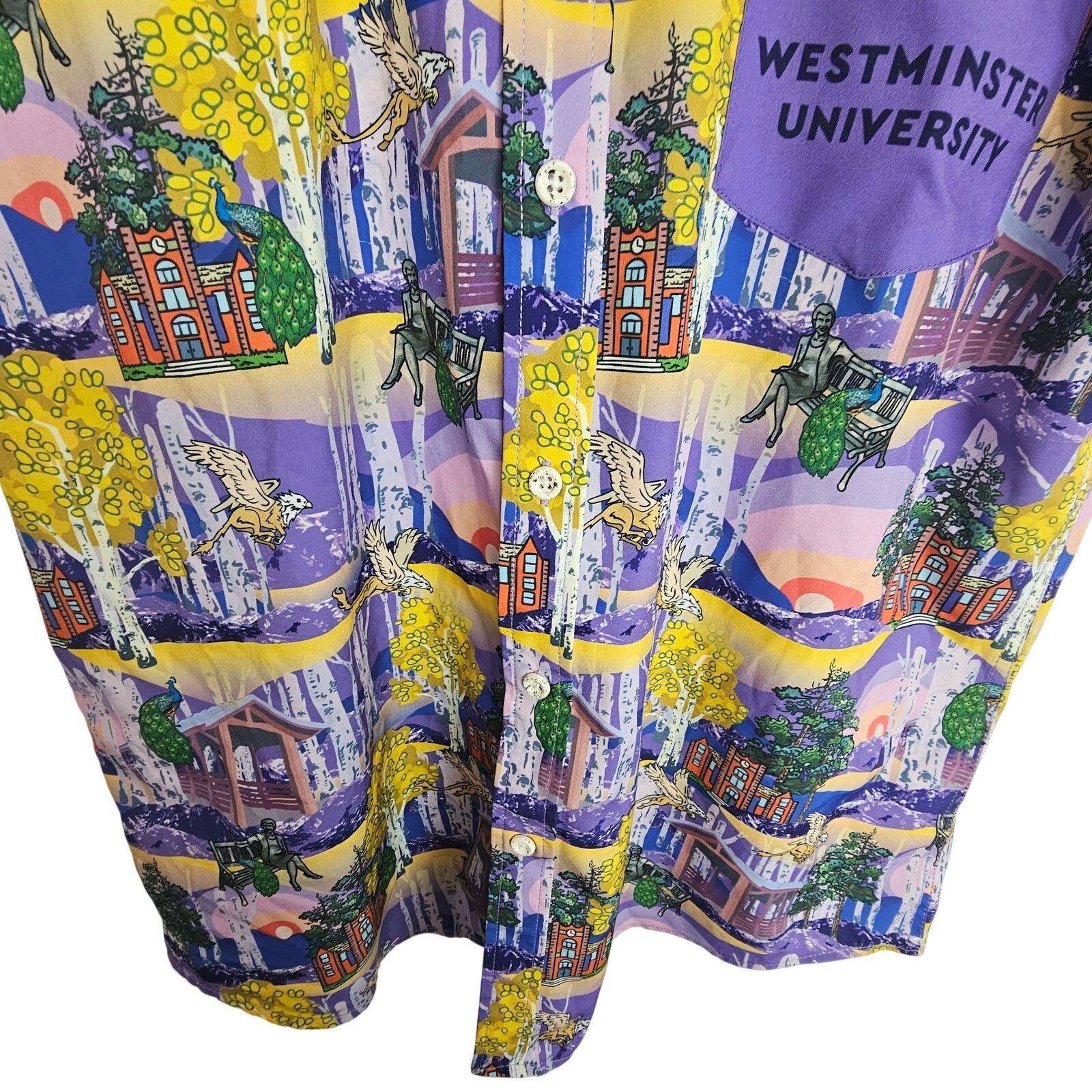 Paige PSI International Mens Shirt Size M Westminster University Size US M / EU 48-50 / 2 - 3 Thumbnail