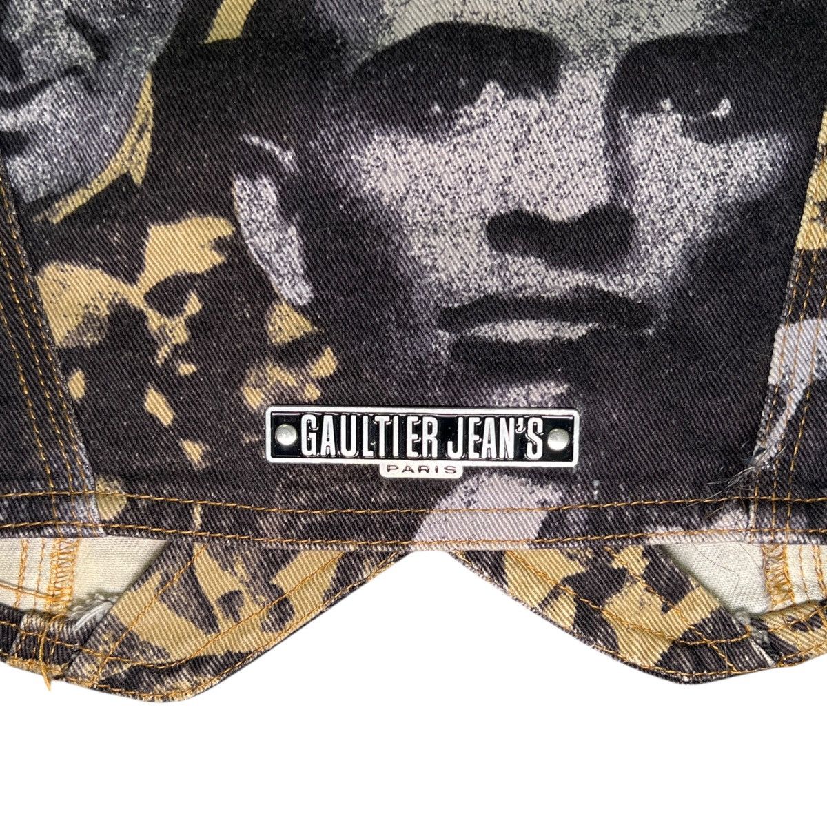 Jean Paul Gaultier Jean Paul GAULTIER 1992AW Face Printed Vest & Pants Set-up Size US 44 / EU 60 - 12 Thumbnail