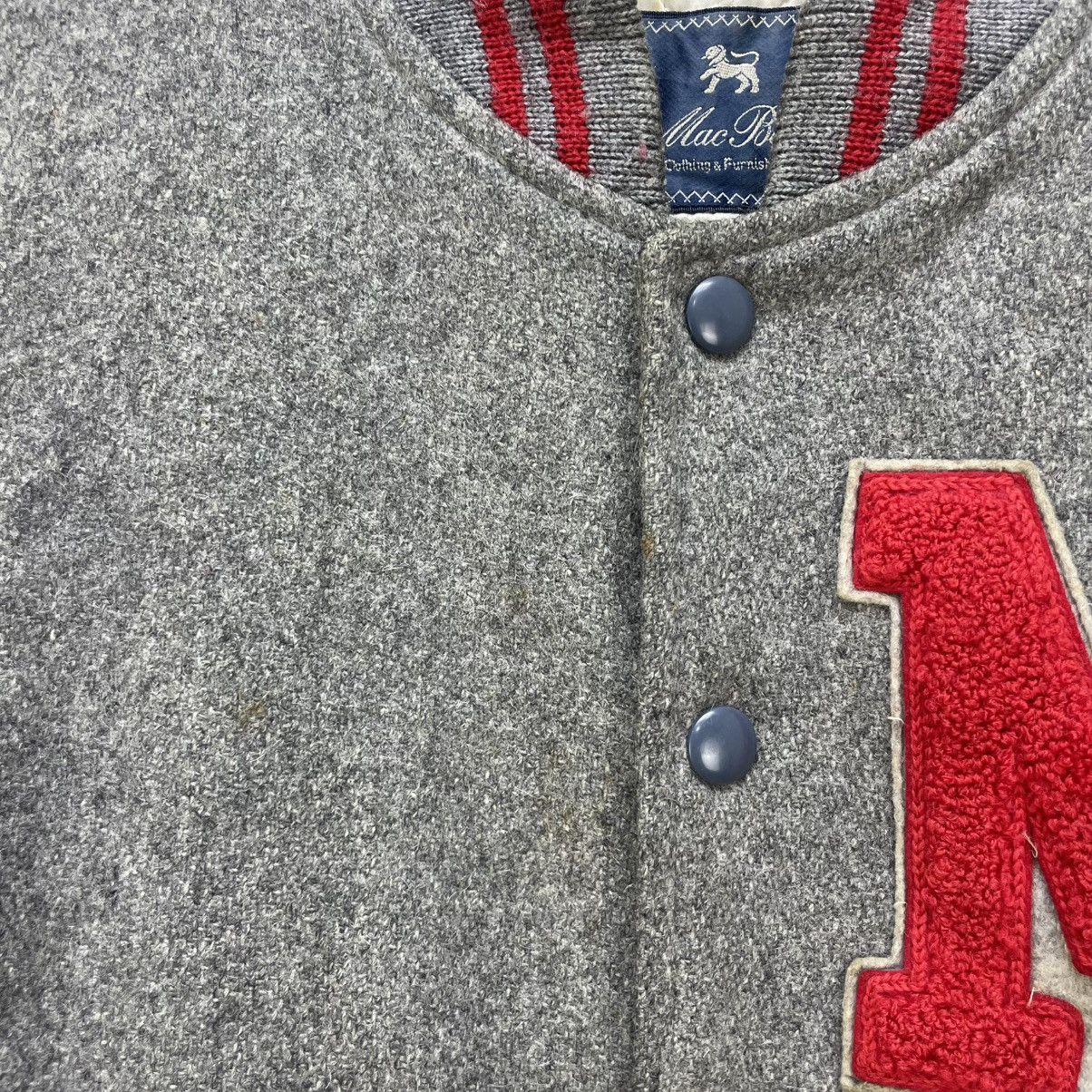 Macbeth 💥Vintage Mac Beth Big Logo Patch Varsity Jacket Size US M / EU 48-50 / 2 - 3 Thumbnail