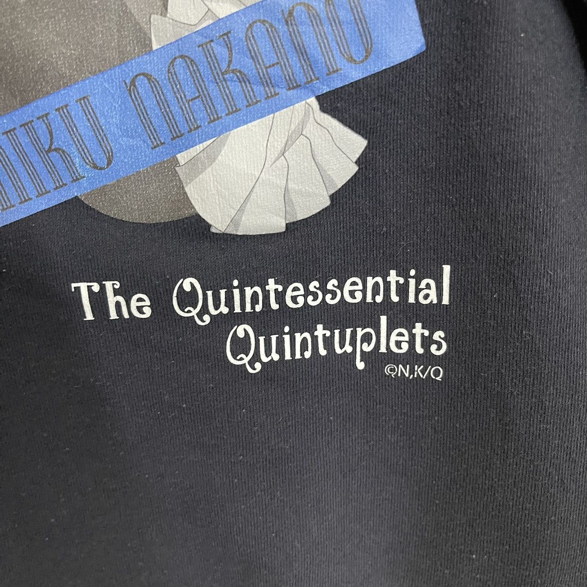 Anime × Japanese Brand × Vintage TV Anime The Quintessential Quintuplets Nakano Miku Hoodie Size US M / EU 48-50 / 2 - 7 Thumbnail