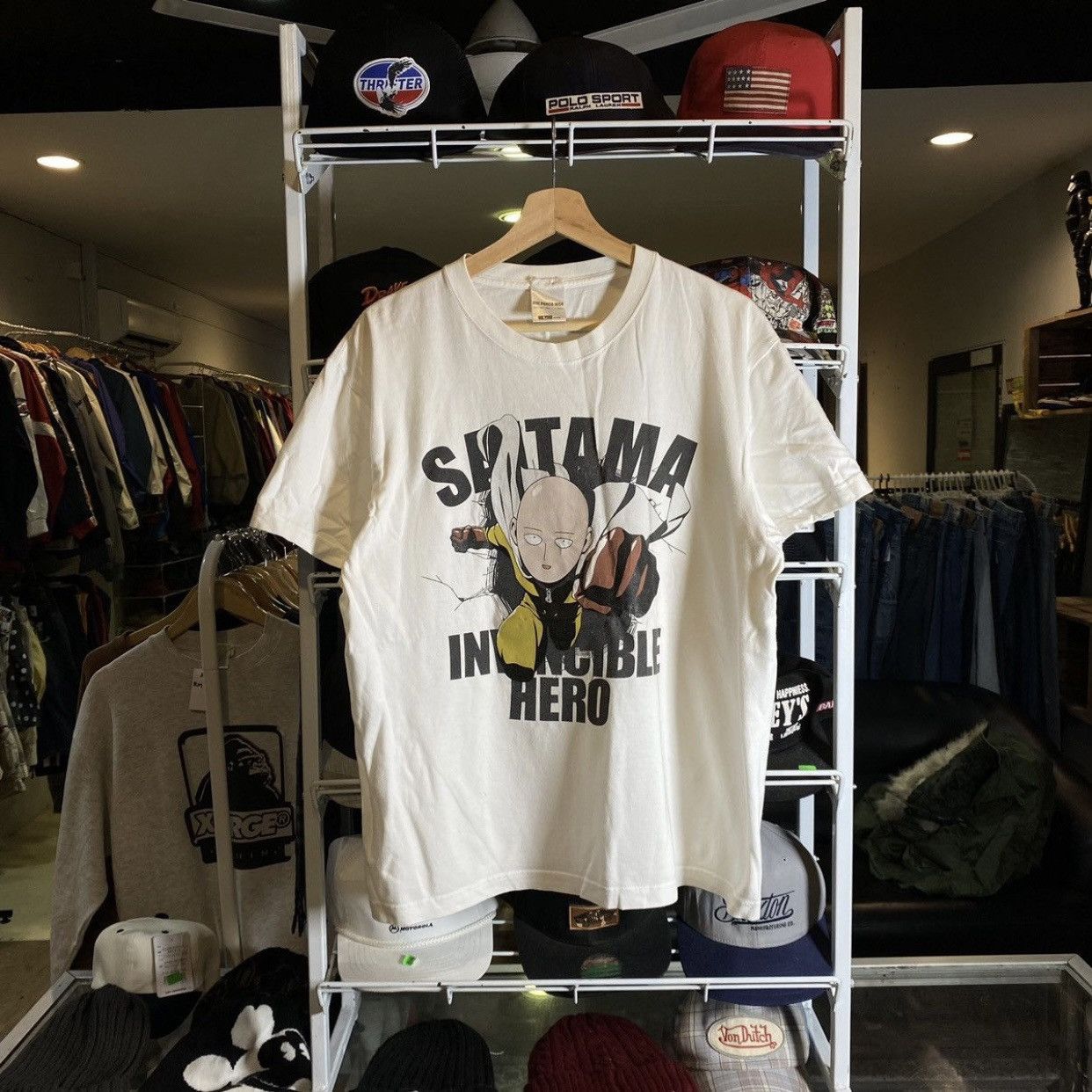Anime × Japanese Brand × Vintage One Punch Man Anime T-shirt Saitama Size US L / EU 52-54 / 3 - 1 Thumbnail