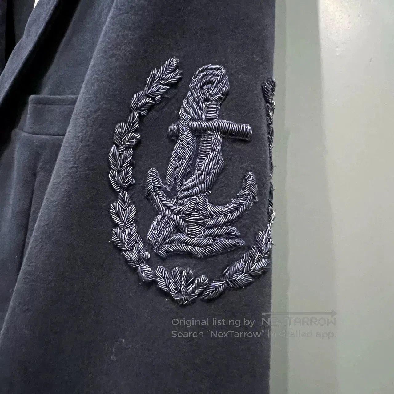 Thom Browne Thom Browne Dark Blue Anchor Blazer. Size US XS / EU 42 / 0 - 3 Thumbnail