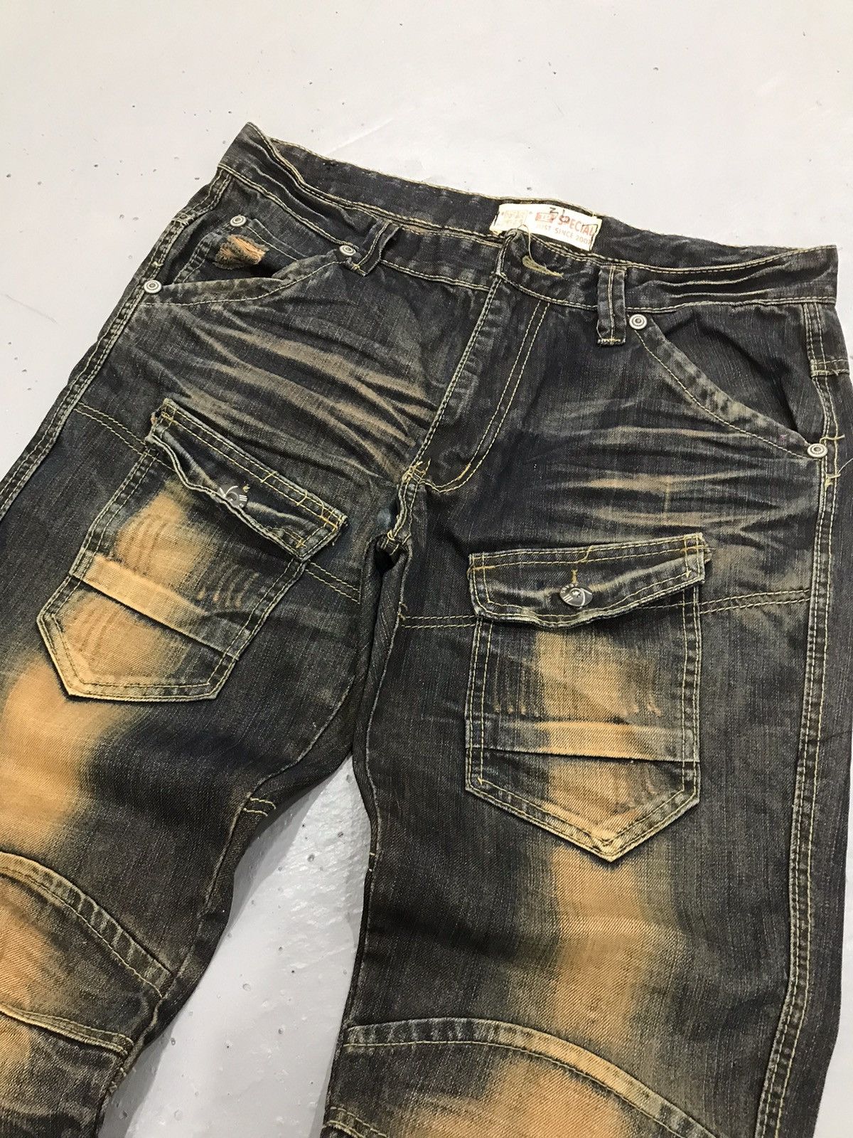 Vintage Crazy vintage denim Size US 36 / EU 52 - 3 Thumbnail