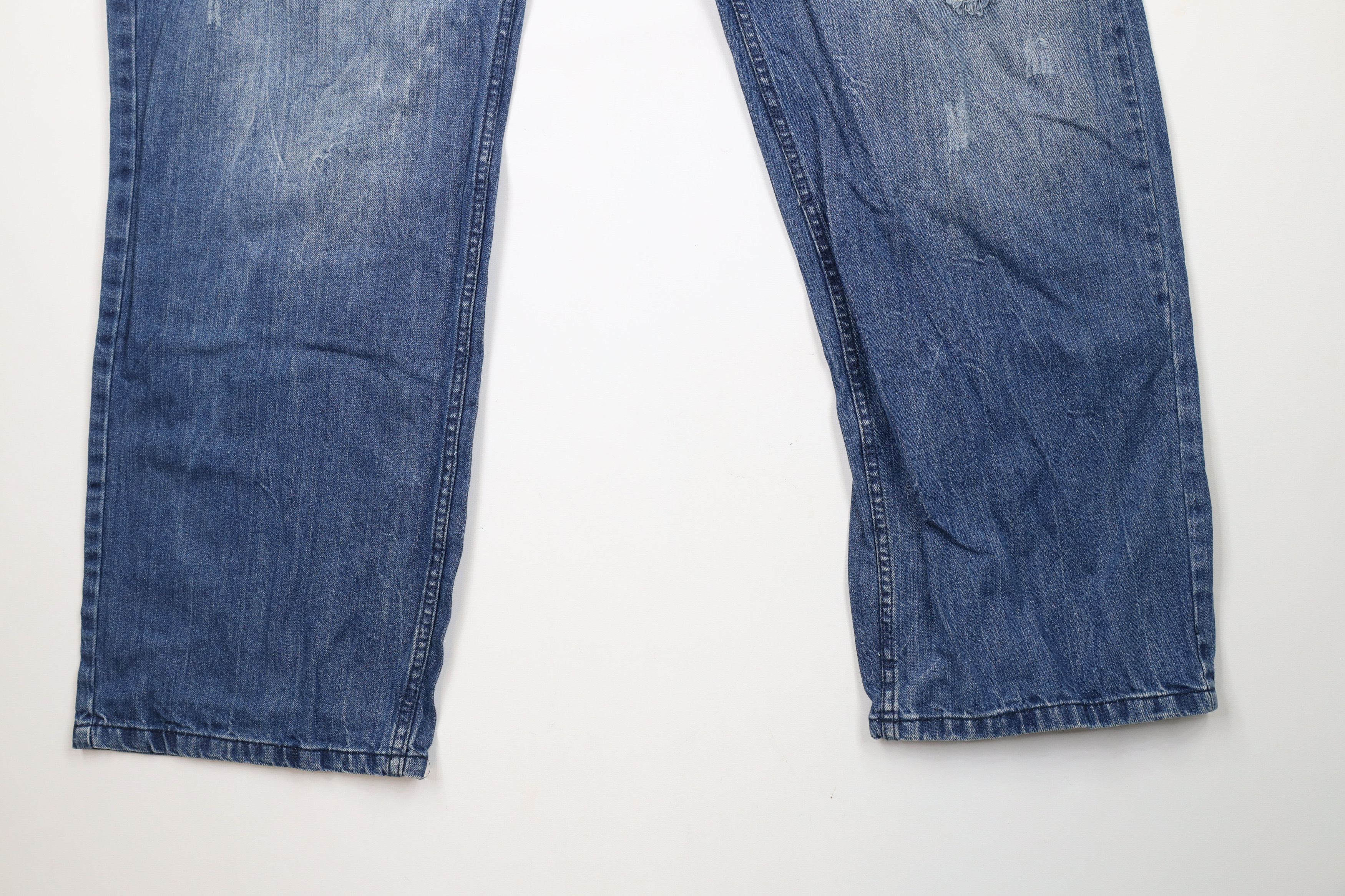 Vintage Vintage Y2K Streetwear Akademiks Baggy Wide Leg Jeans Size US 44 / EU 60 - 4 Thumbnail