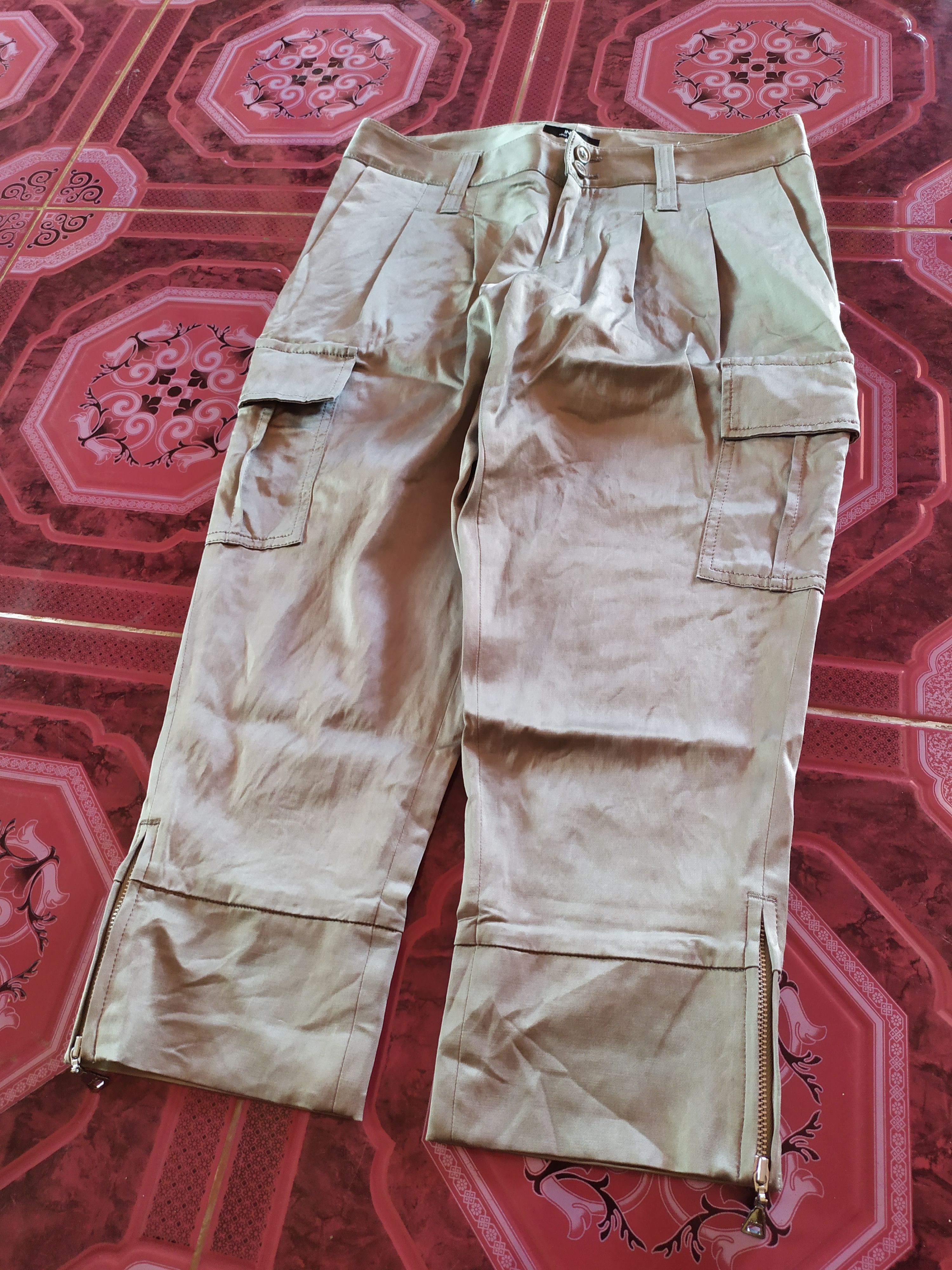 Japanese Brand × Yohji Yamamoto Ined by Yohji Yamamoto Crop Pants Size 29" - 3 Thumbnail