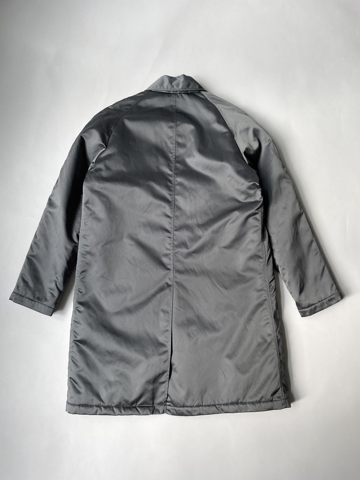 Our Legacy ‘Steel Shine’ Padded Nylon Mac Size US M / EU 48-50 / 2 - 12 Thumbnail