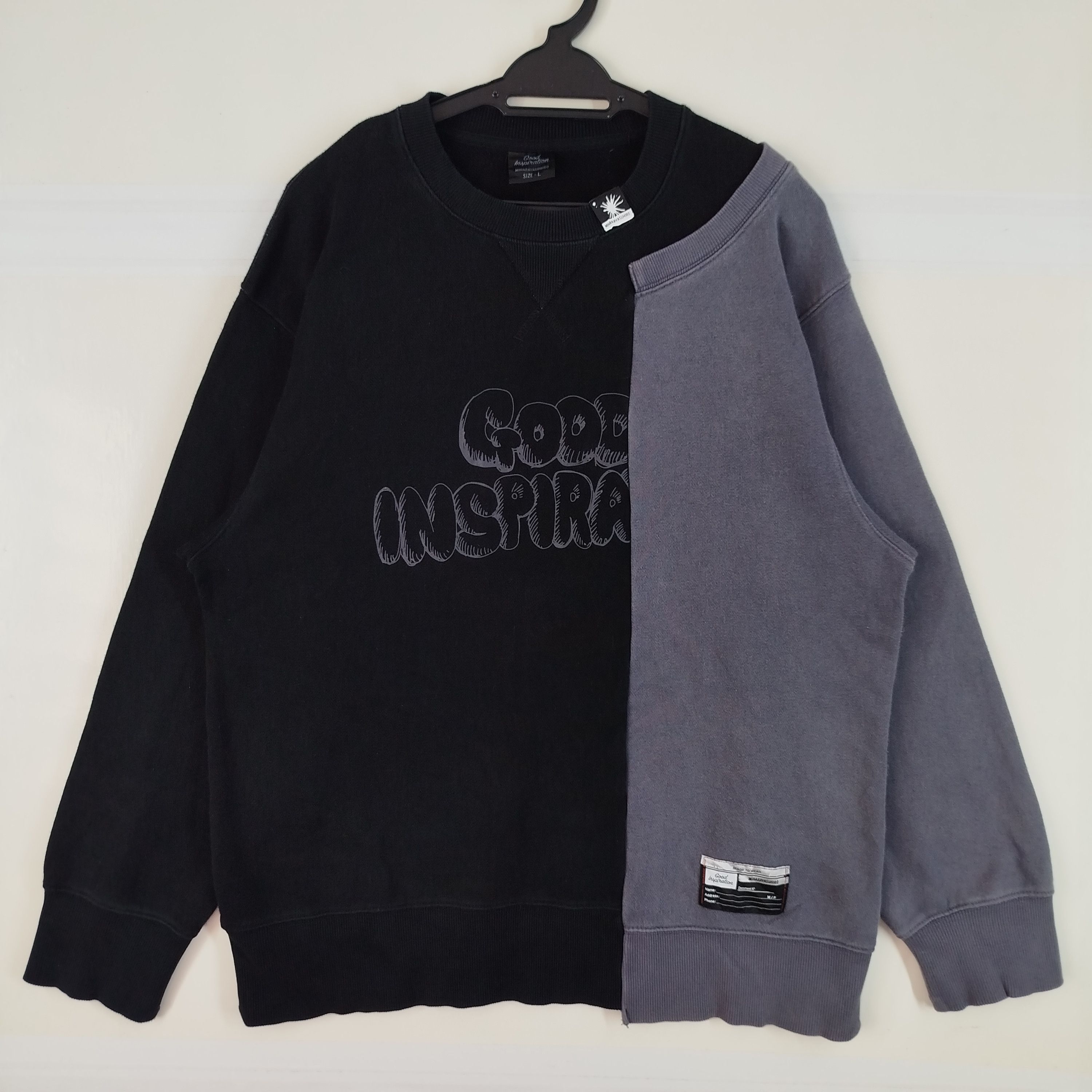 Maison Mihara Yasuhiro Good Inspiration x Gu Big Logo