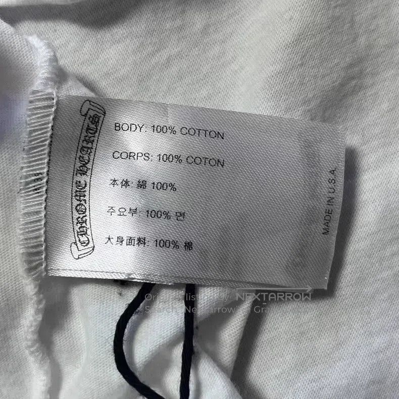 Chrome Hearts CHROME HEARTS Size L Sanskrit long sleeves with white neckl Size US L / EU 52-54 / 3 - 4 Thumbnail