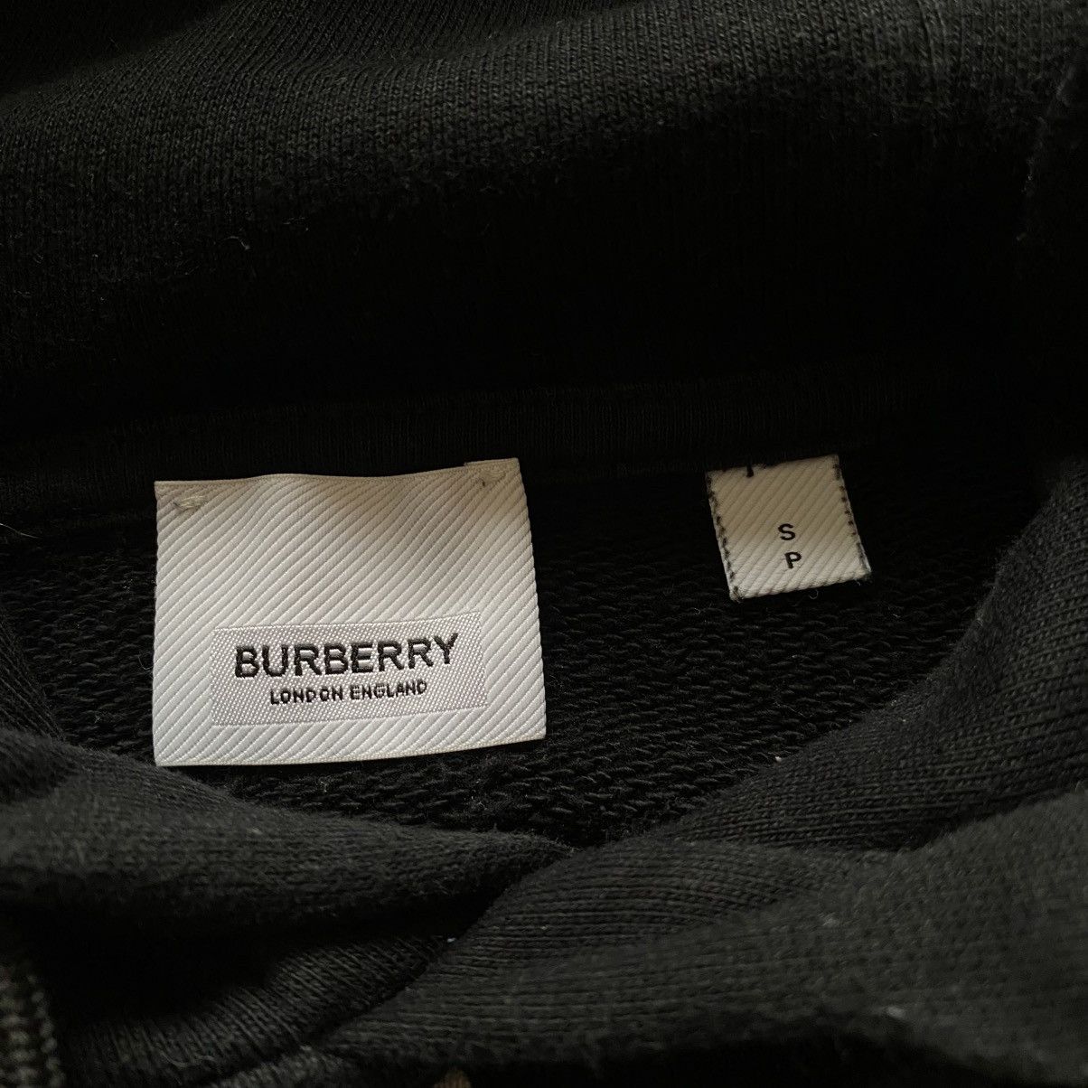 Burberry Burberry Star Motif Big Logo Black/White Hoodie Size US S / EU 44-46 / 1 - 6 Thumbnail