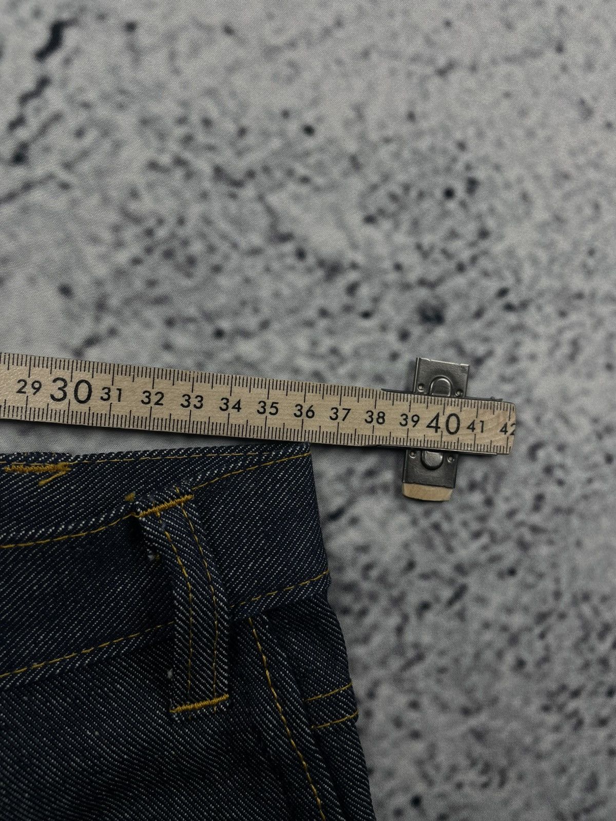 Other Vintage SEA W32 L31 Jeans straight Fit high qualit raw denim Size US 32 / EU 48 - 11 Thumbnail
