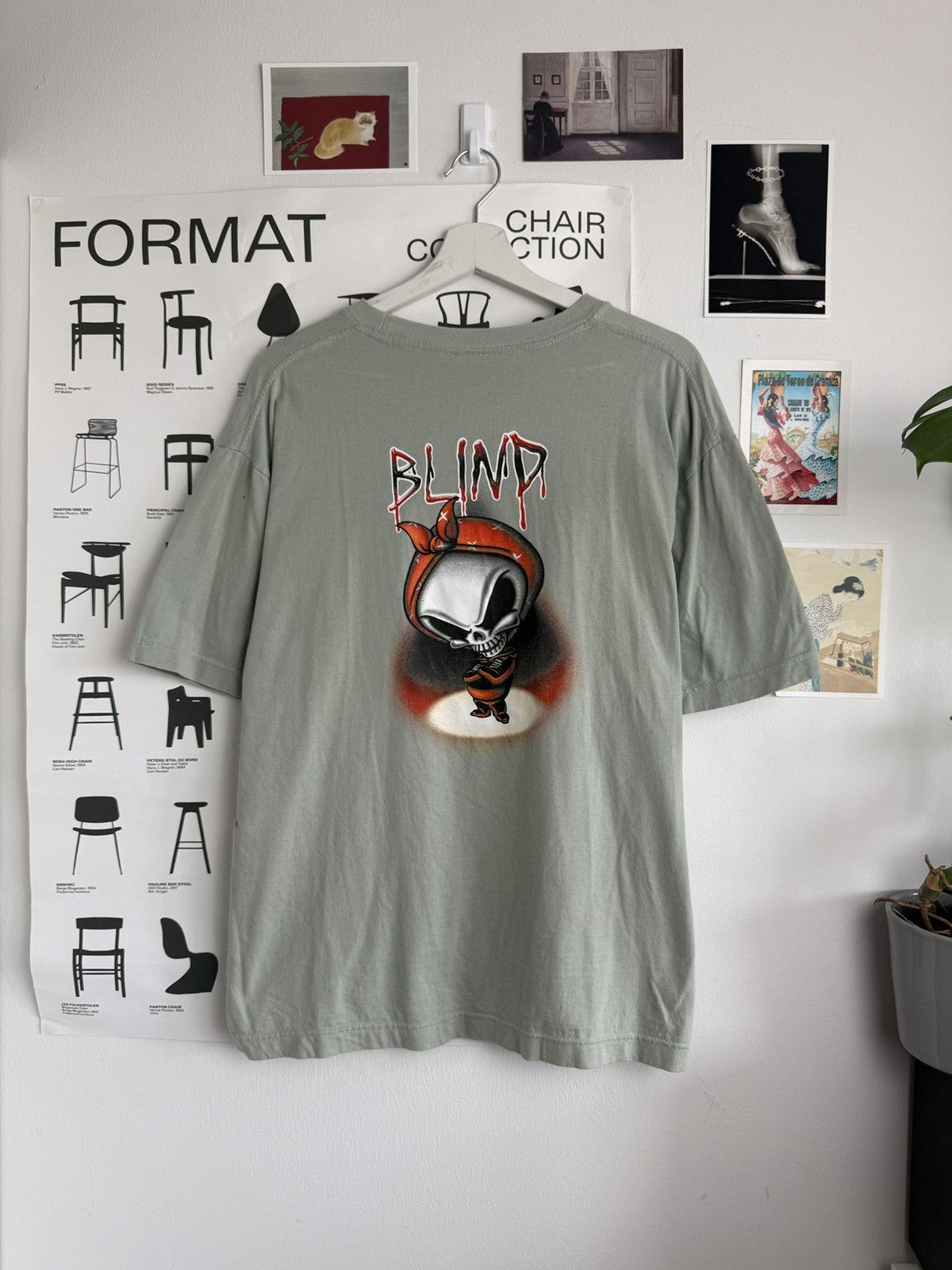 Blind Skateboards Vintage 90s Blind skateboards boxy t-shirt L hookups flip y2k Size US L / EU 52-54 / 3 - 2 Thumbnail