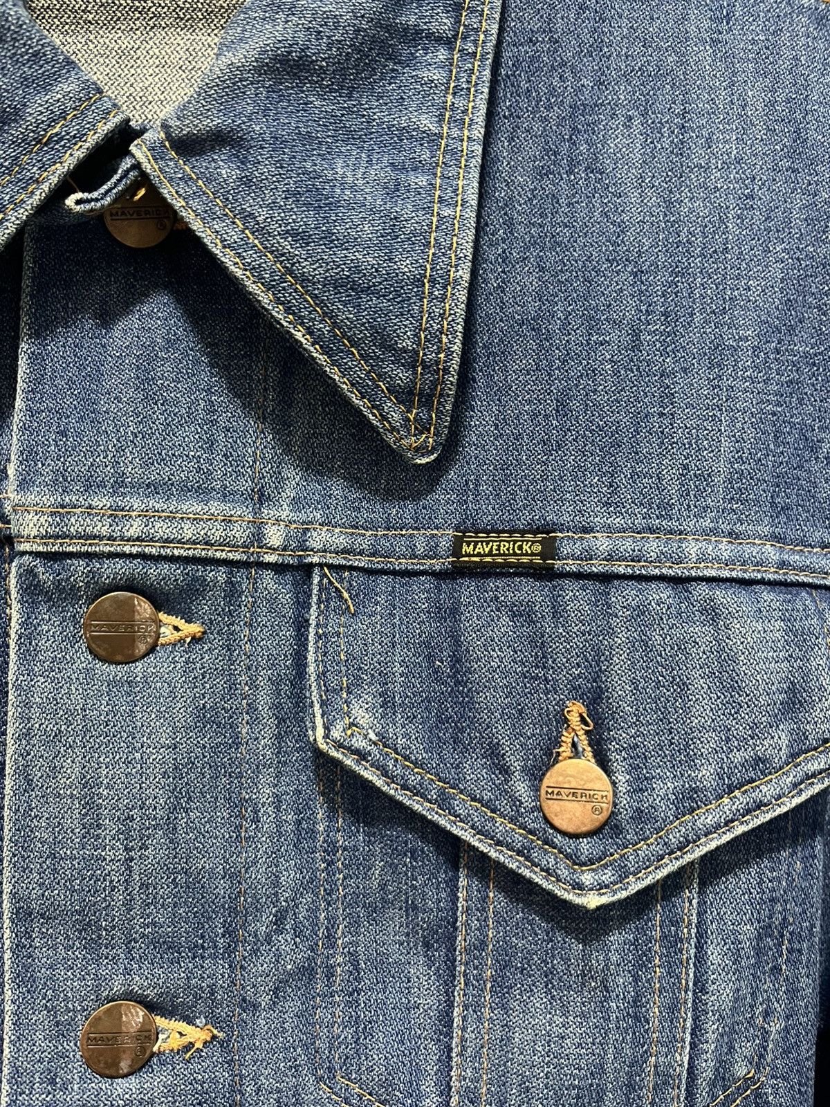 Wrangler Vintage 80s Maverick Blue Bell Denim Jacket Size US M / EU 48-50 / 2 - 4 Thumbnail