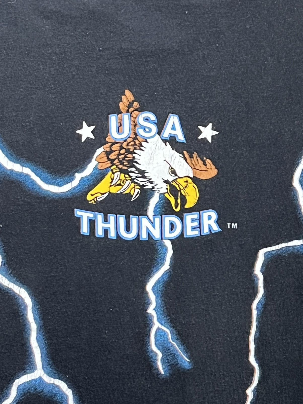 Tultex American Thunder Don’t Fear The Reaper Vintage 1990s T-shirt Size US L / EU 52-54 / 3 - 3 Thumbnail