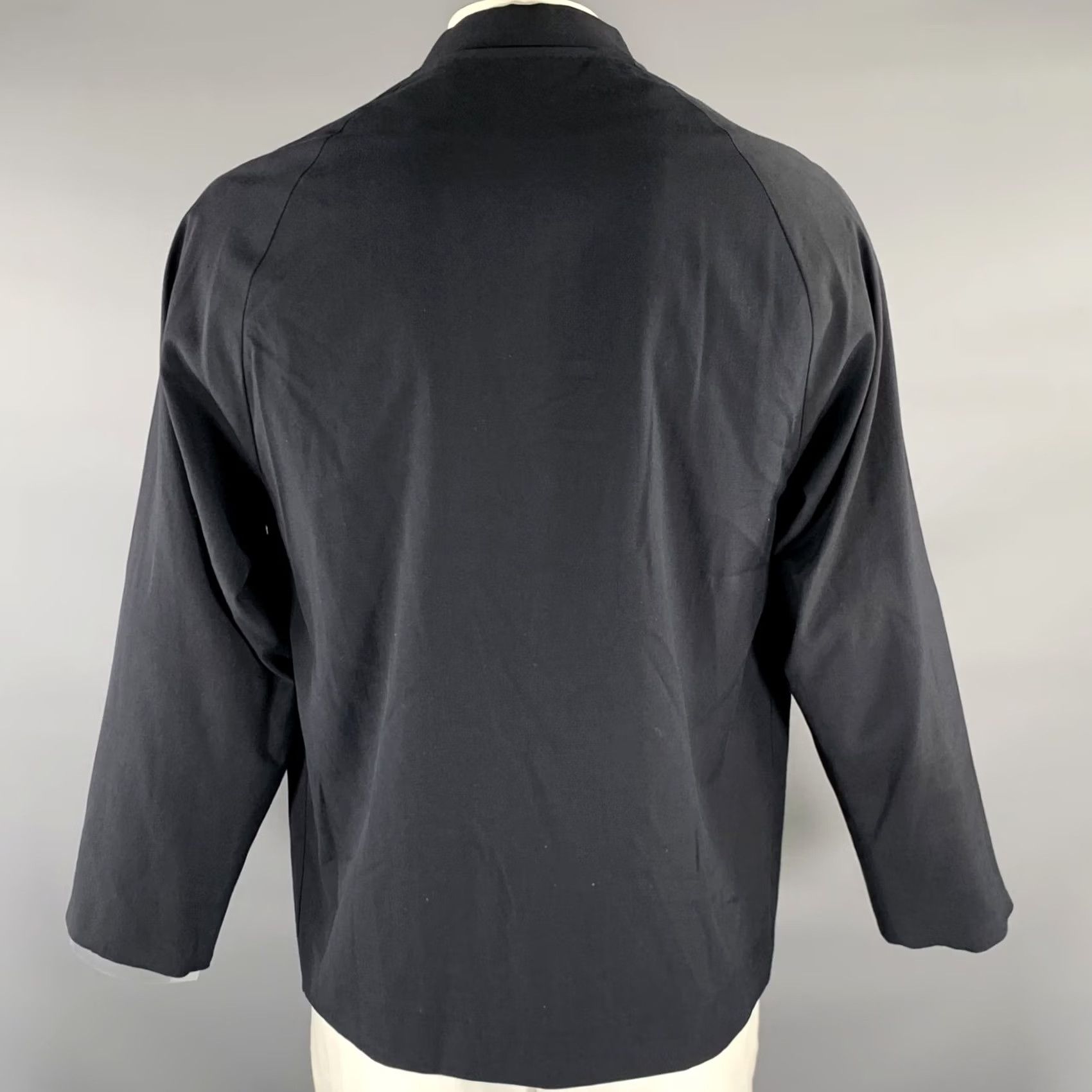 Lemaire LEMAIRE Navy Shawl Jacket XL Mens Size US XL / EU 56 / 4 - 4 Thumbnail