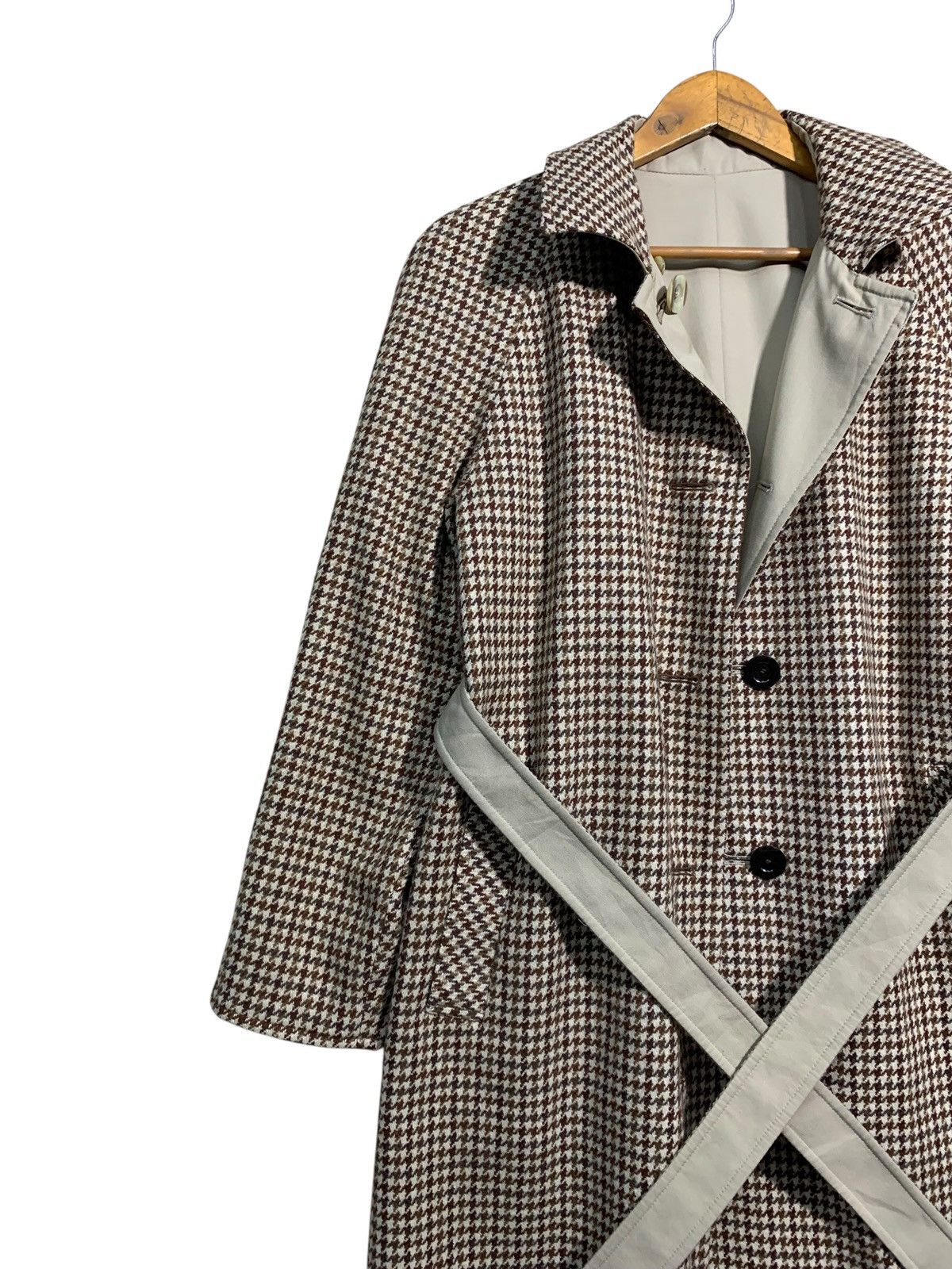 Aquascutum 🔥VTG AQUASCUTUM REVERSIBLE TRENCH COATS WOOL Size M / US 6-8 / IT 42-44 - 2 Thumbnail