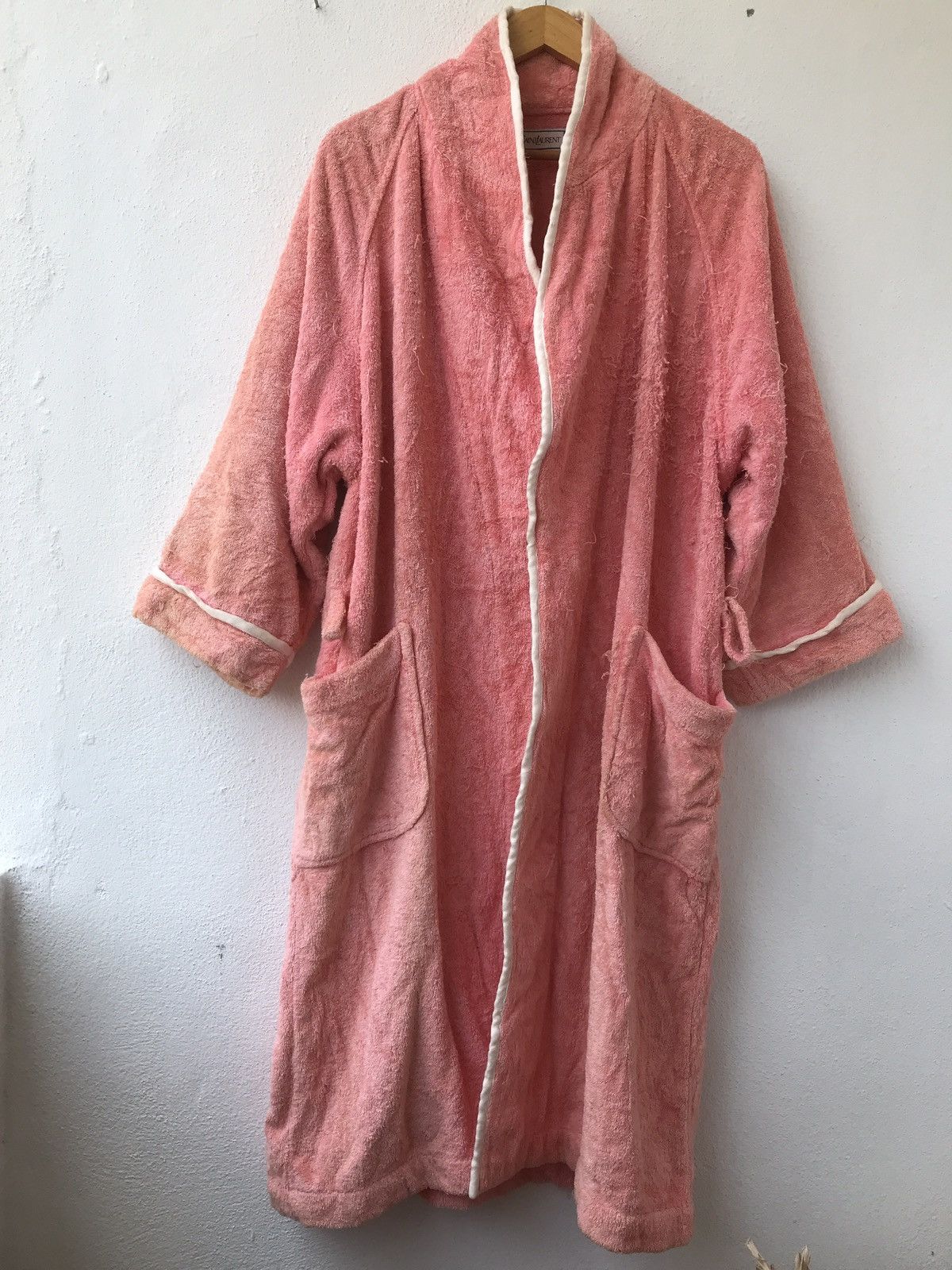 Yves Saint Laurent Vtg YSL Bath Robe Size US L / EU 52-54 / 3 - 1 Thumbnail
