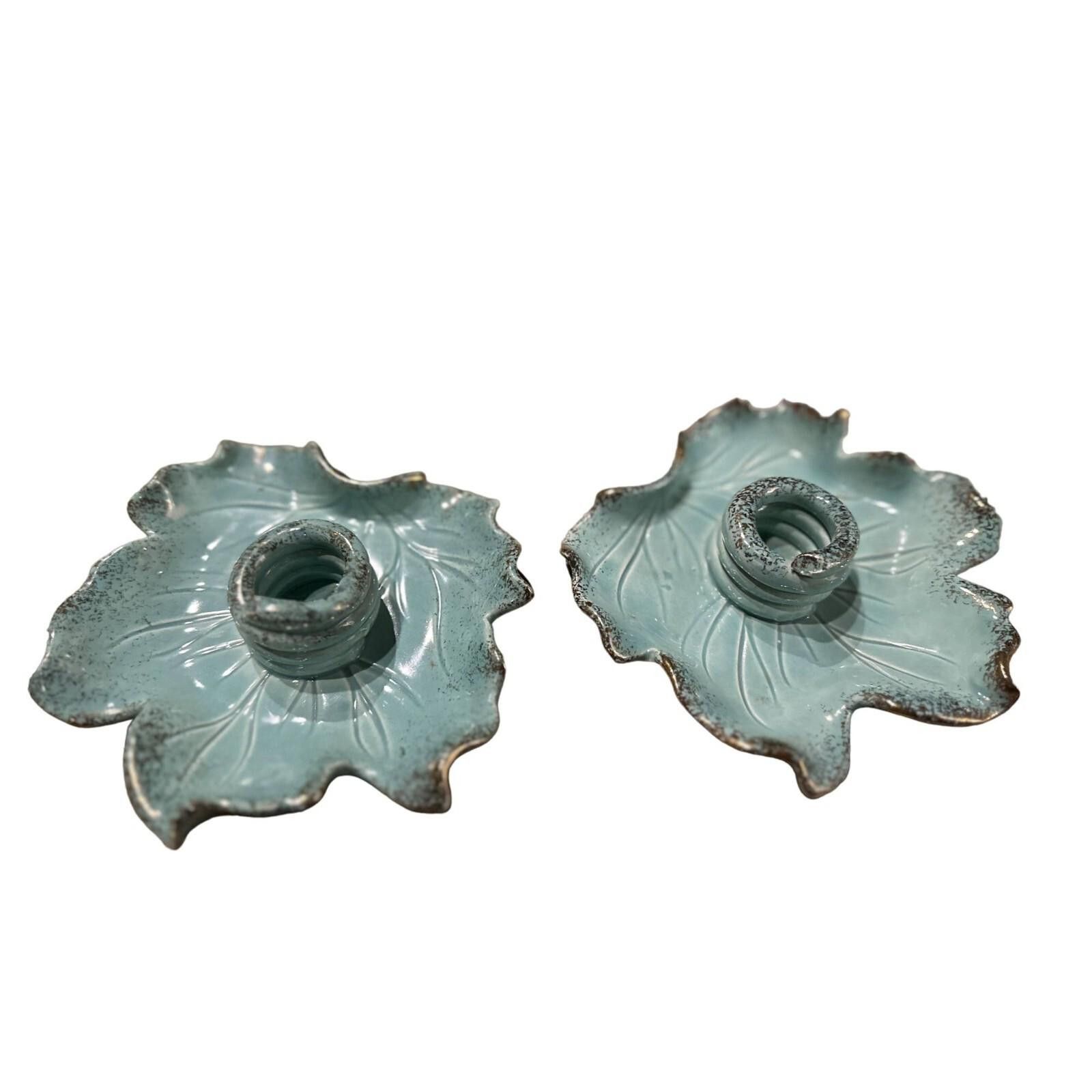 Unknown London Vintage Groovy Hand Thrown Pottery Candle Holders Size ONE SIZE - 1 Thumbnail