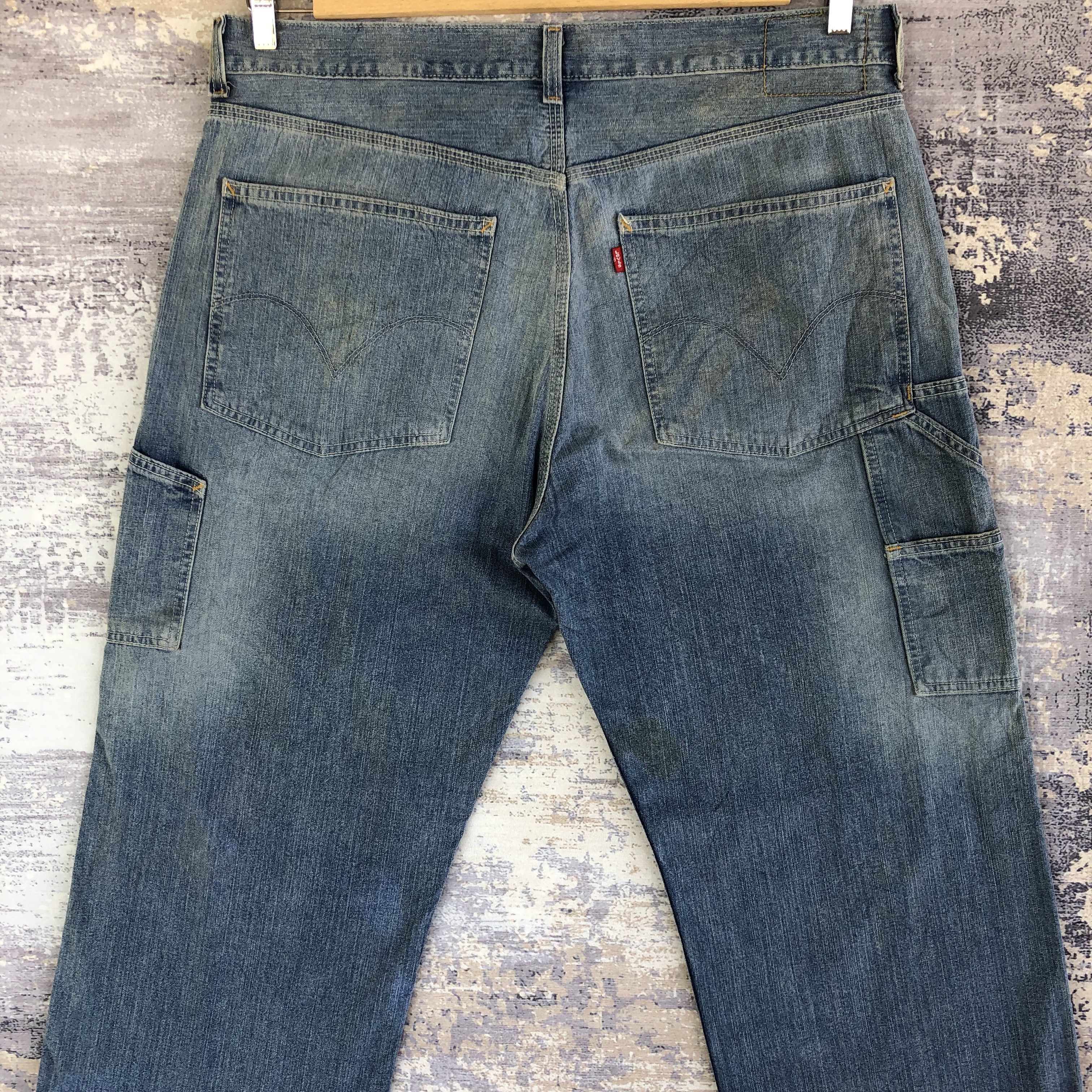 Levi's Vintage Levis Carpenter Jeans Levi's Carpenter Baggy Denim Size US 38 / EU 54 - 4 Thumbnail