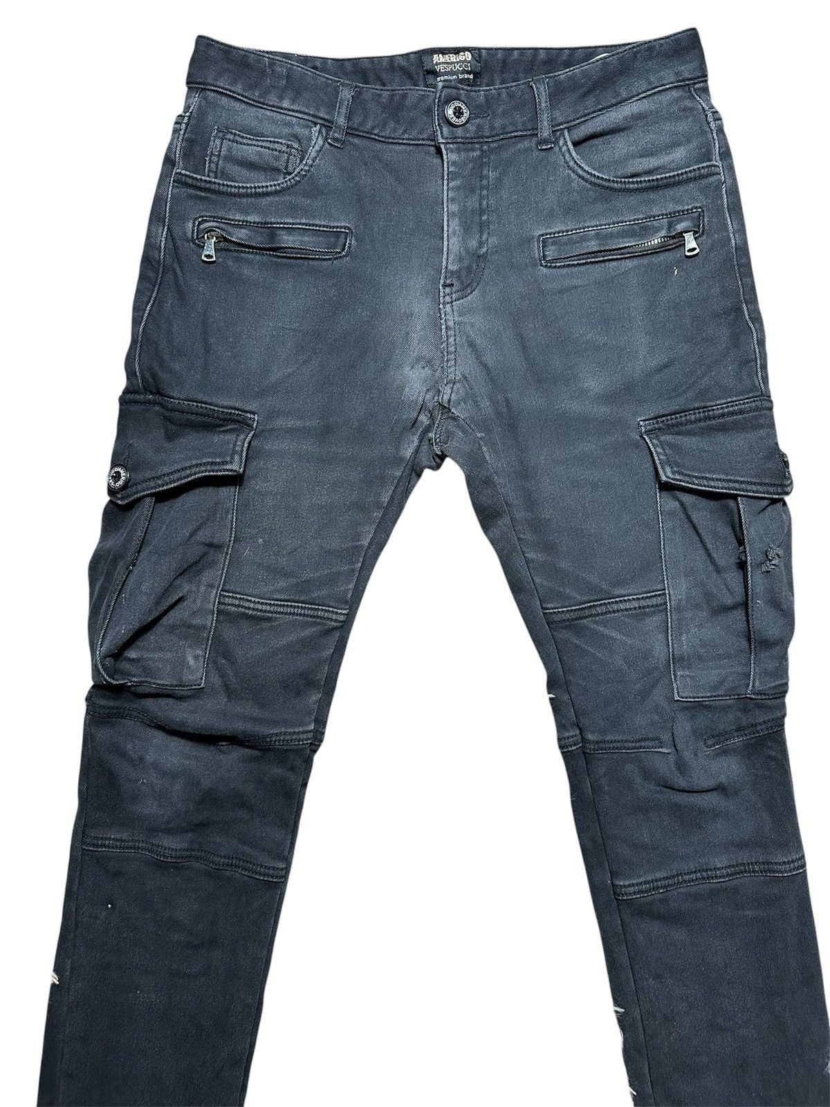 Other Amerigo Vespucci Cargo Jeans Size US 32 / EU 48 - 2 Thumbnail