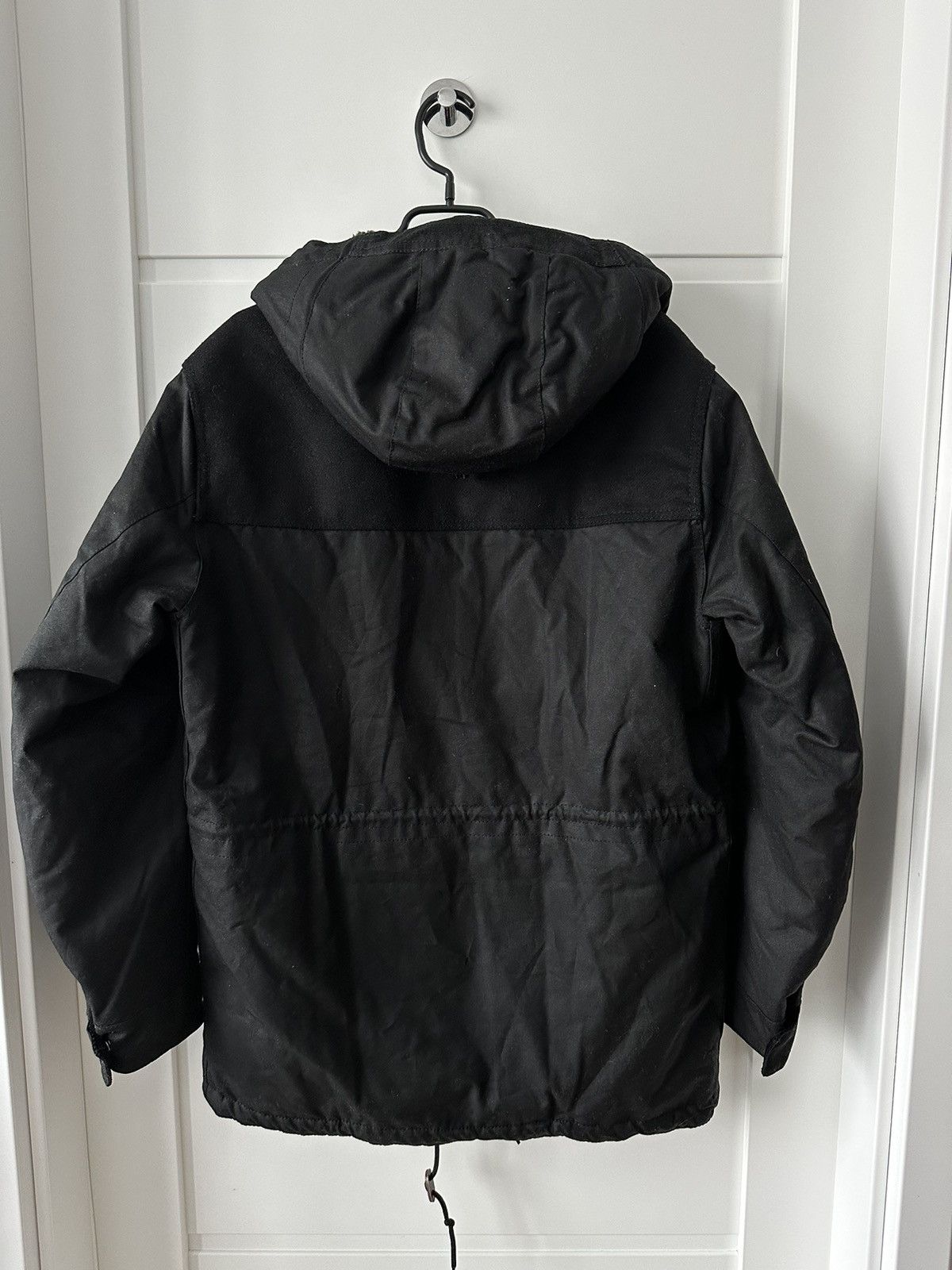 Barbour Barbour nautic waxed hooded jacket MWX1864BK11 Size US S / EU 44-46 / 1 - 7 Thumbnail