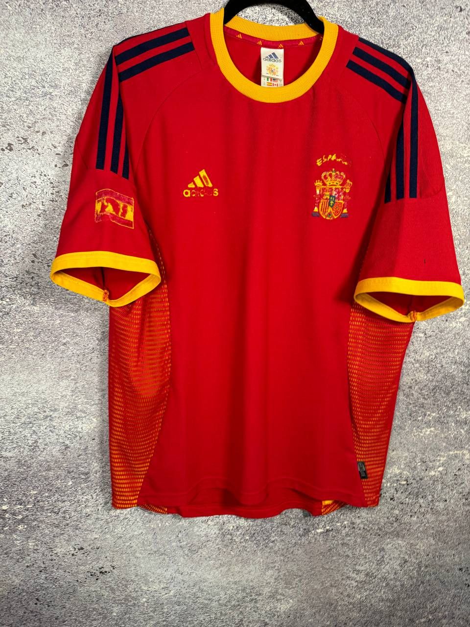 Adidas RAUL Vintage Spain National Team 2001 Adidas Soccer Jersey Size US M / EU 48-50 / 2 - 6 Thumbnail