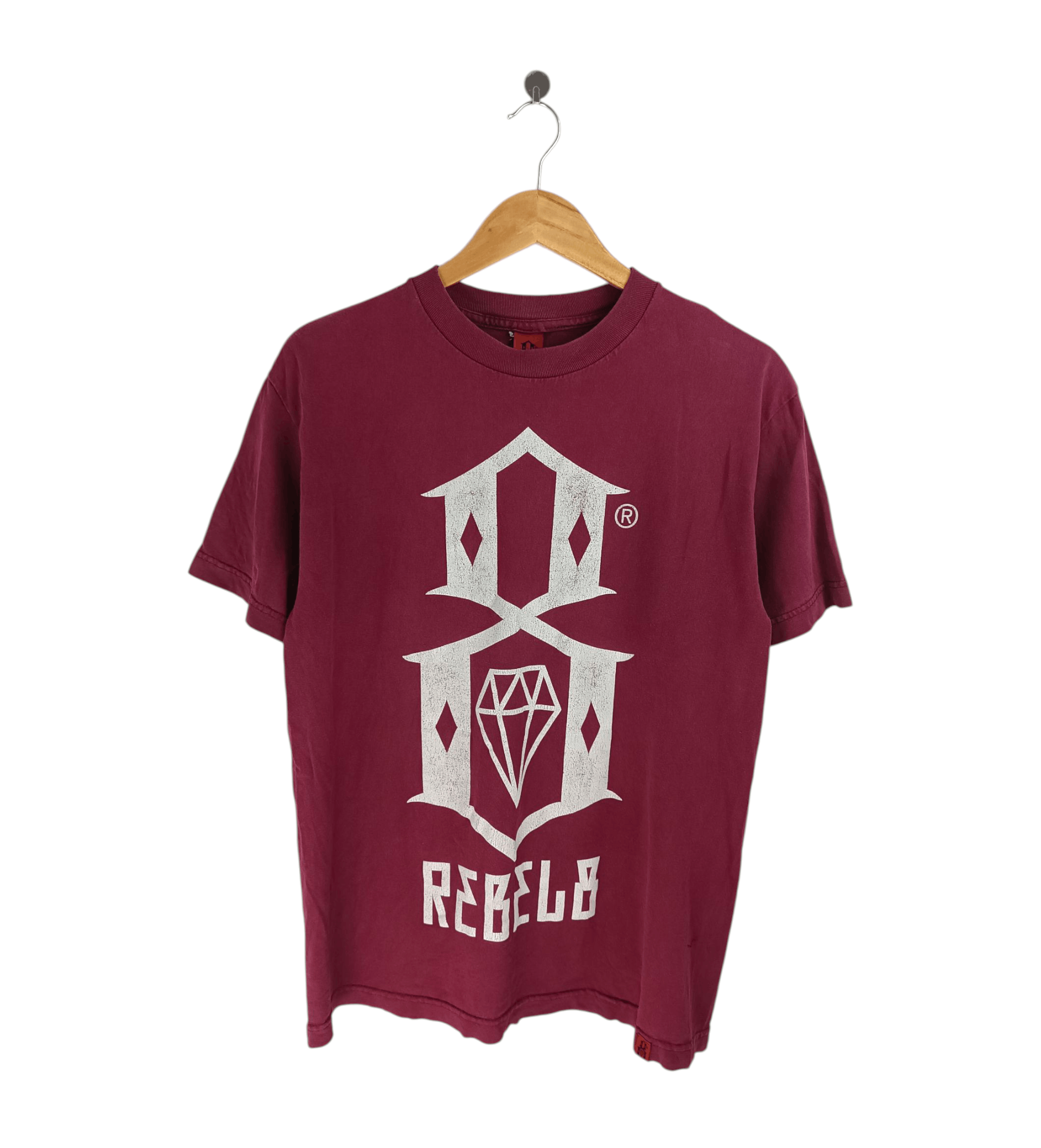 Rebel8 VINTAGE REBEL8 FADED DISTRESSED METALCORE PUNK TEE Size US M / EU 48-50 / 2 - 1 Thumbnail