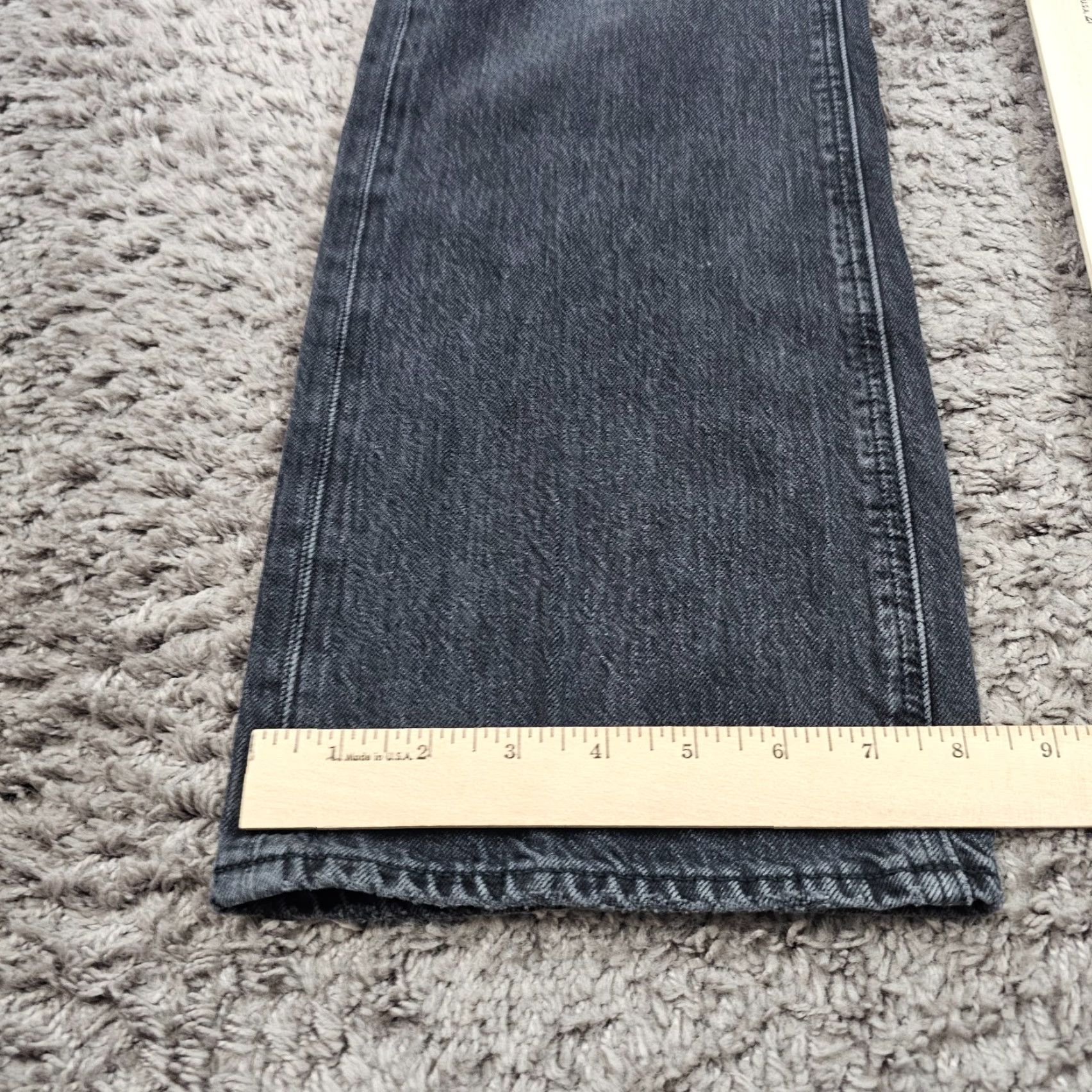 American Eagle Outfitters VINTAGE American Eagle Womens Jeans 2 Black Bootcut Distressed Stretch Denim 90s Small Waist Size 26" / US 2 / IT 38 - 7 Thumbnail