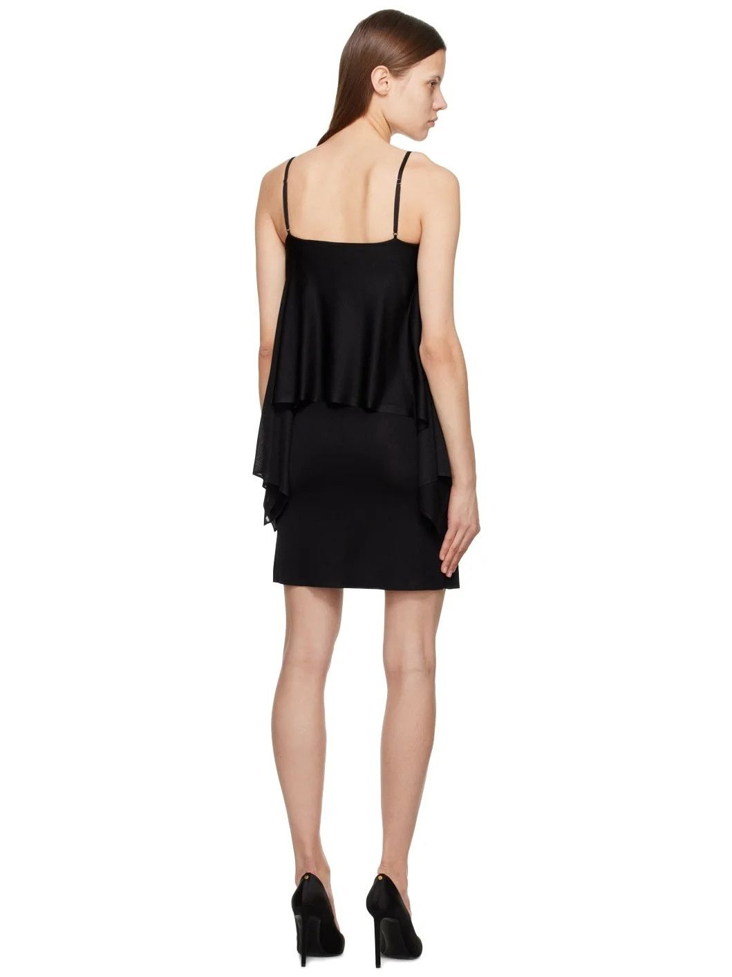 Tom Ford o1y0126 Mini Dress in Black Size S / US 4 / IT 40 - 3 Thumbnail