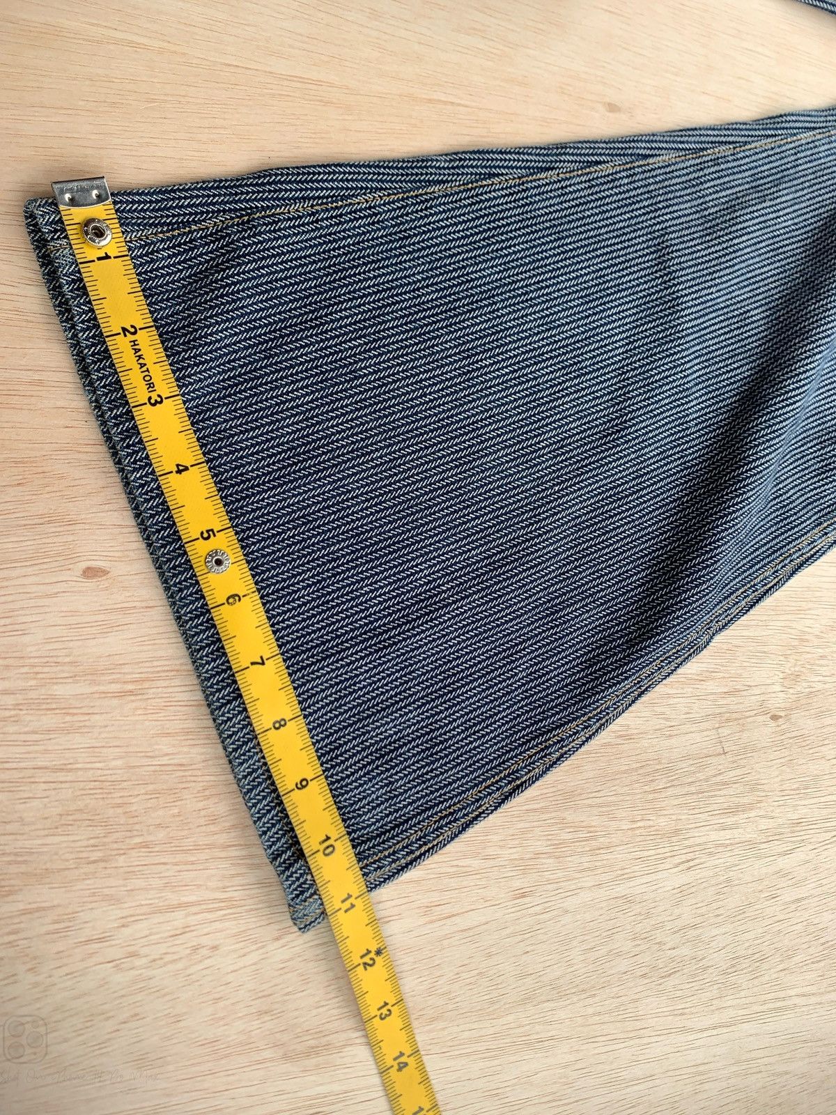 Hysteric Glamour Flare Jeans Big Jhon Stripe Ifsixwasnine Lgb style Bootcut Size US 29 - 15 Thumbnail