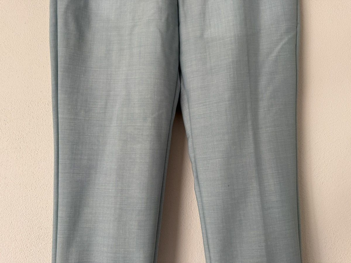 Maison Margiela Margiela Tailored Trousers in Pale Blue Wool–Mohair Blend Size US 30 / EU 46 - 3 Thumbnail
