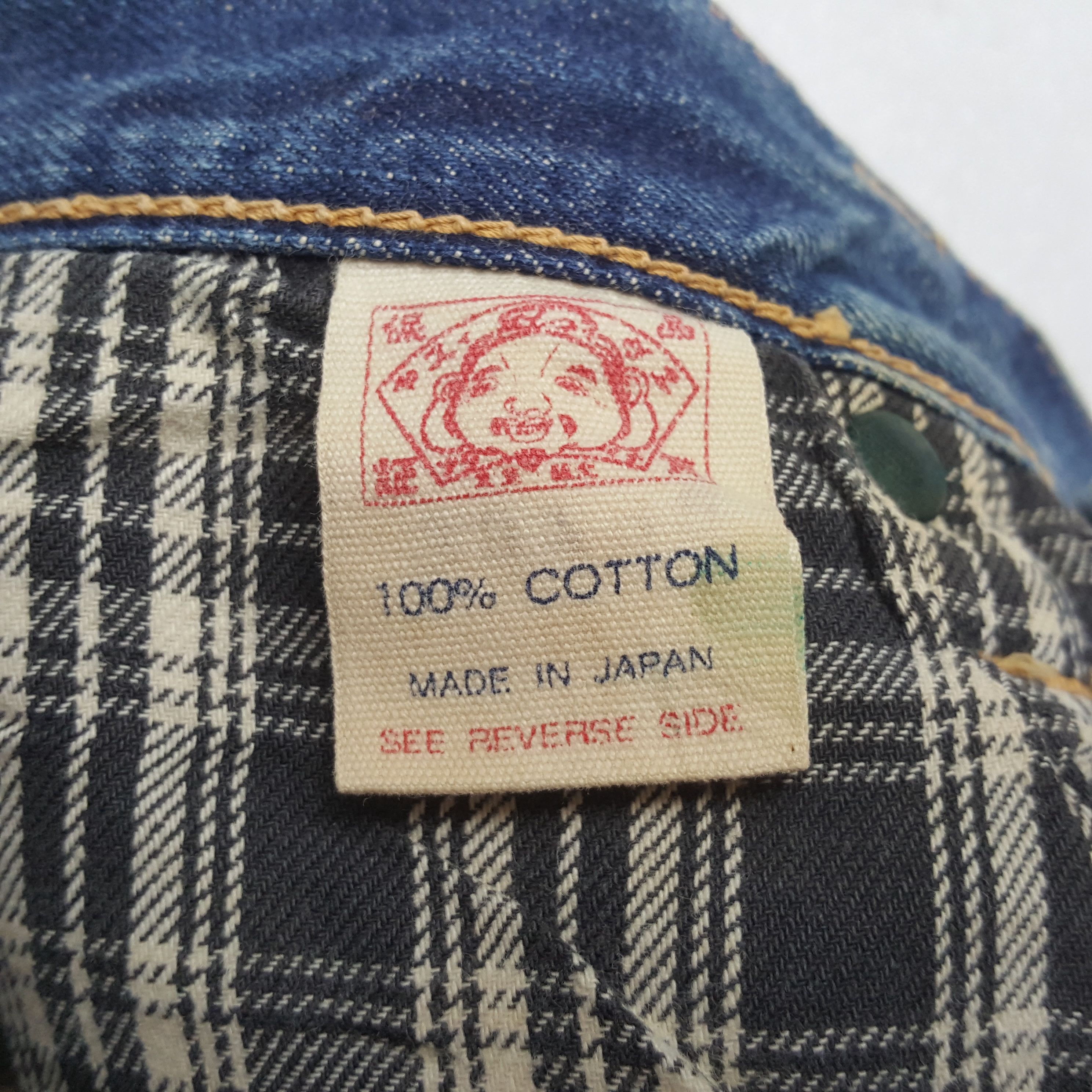 Evisu Vintage Evisu Japanese Brand Daicock Custom Denim Jeans RR9 Size US 30 / EU 46 - 13 Thumbnail
